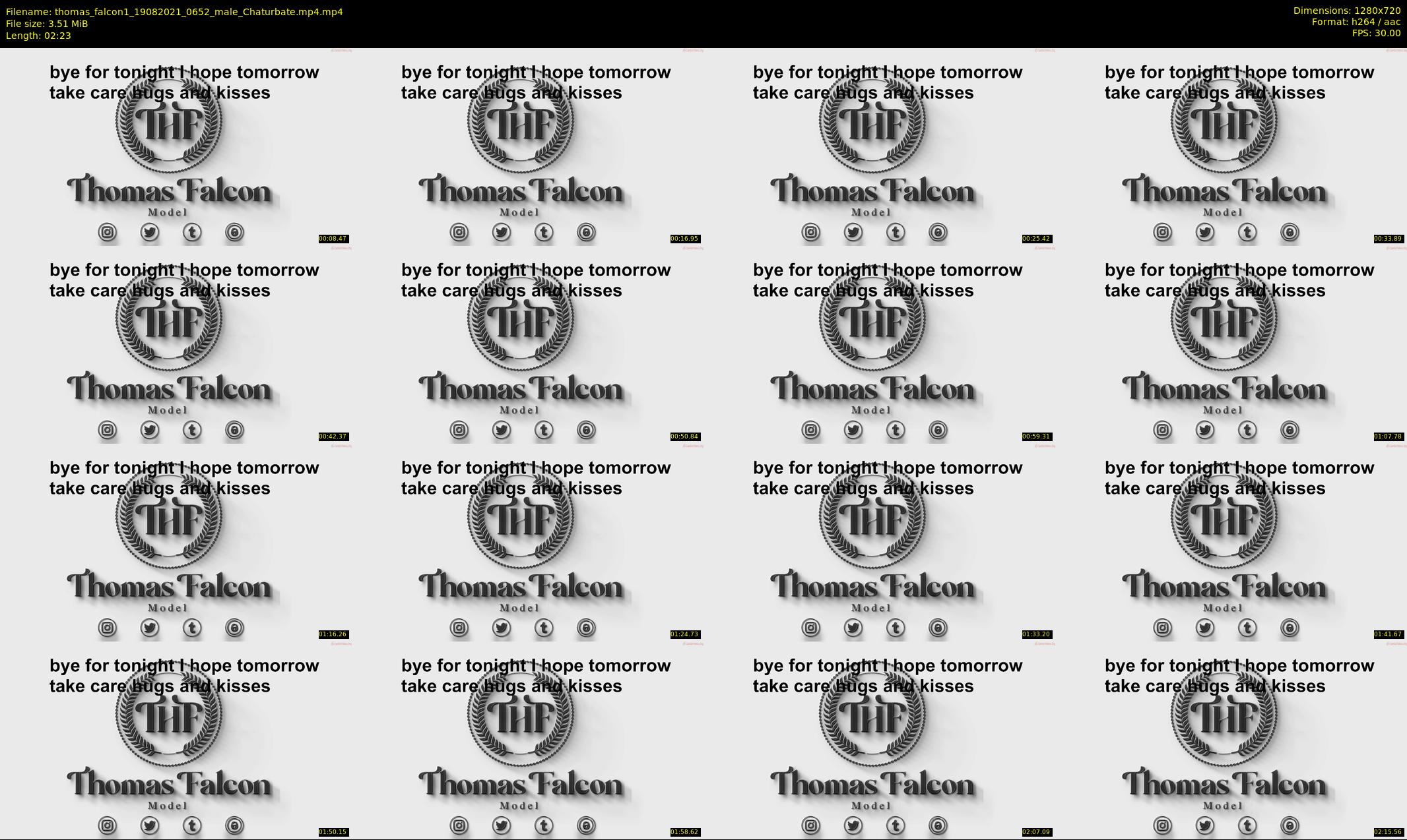thomas_falcon1 — 3 minute Chaturbate Male stripcam recording, 720p, Aug 19, 2021
