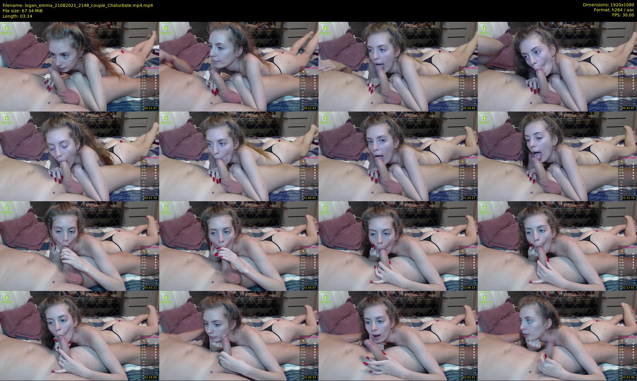 logan_emma — 4 minute Chaturbate Couple stripcam recording, 1080p, Aug 21, 2021