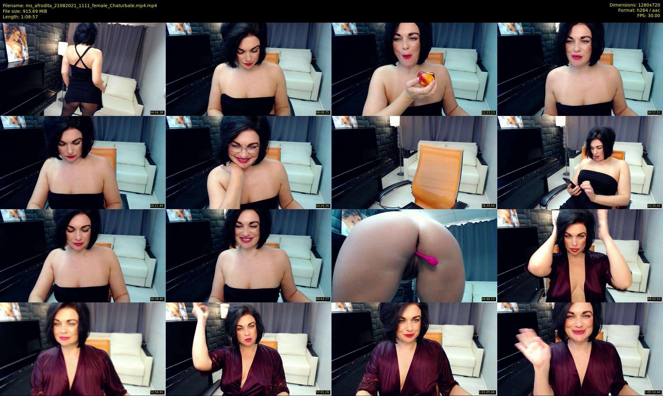 ms_afrodita — 69 minute Chaturbate Female stripcam recording, 720p, Aug 21, 2021