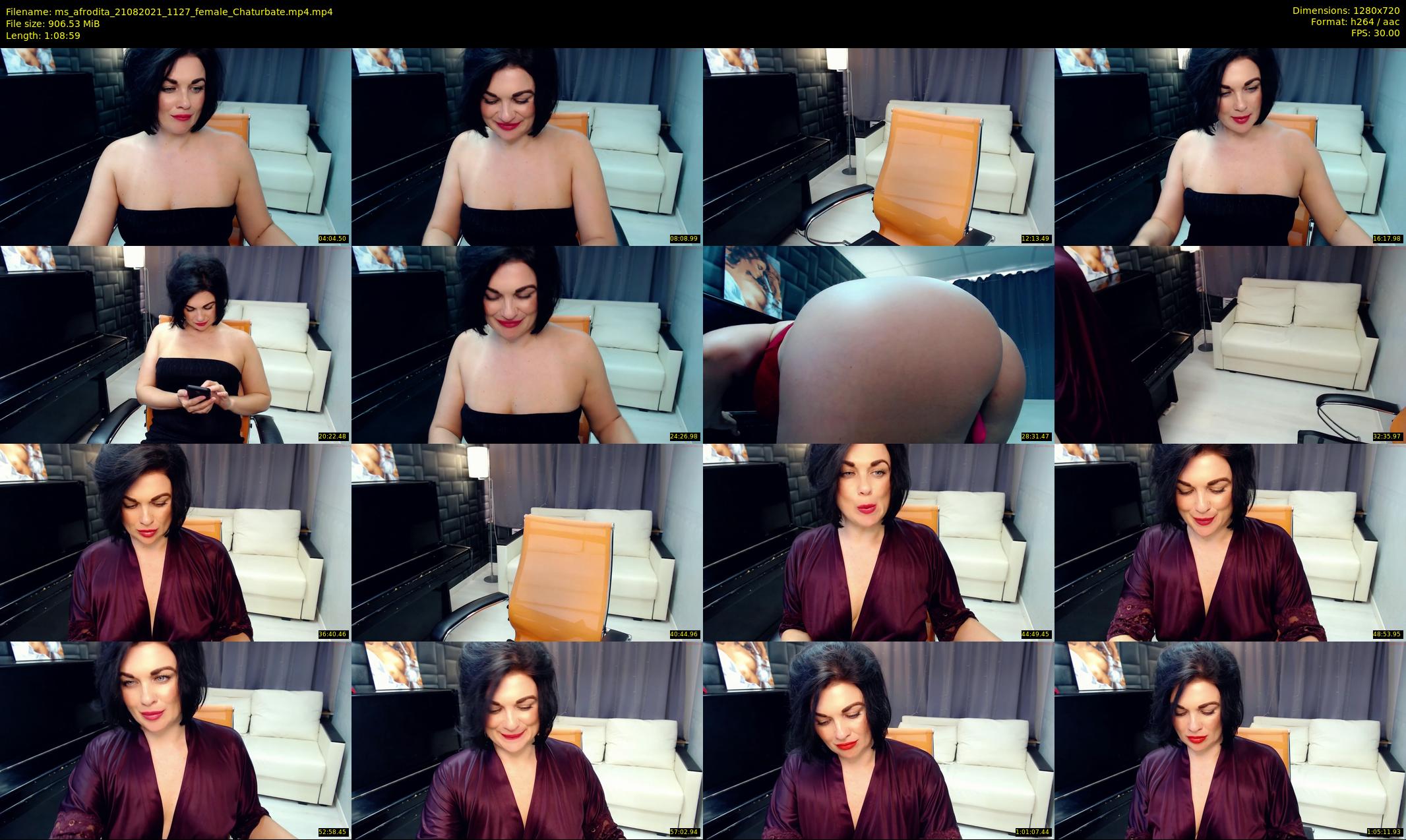 ms_afrodita — 69 minute Chaturbate Female stripcam recording, 720p, Aug 21, 2021
