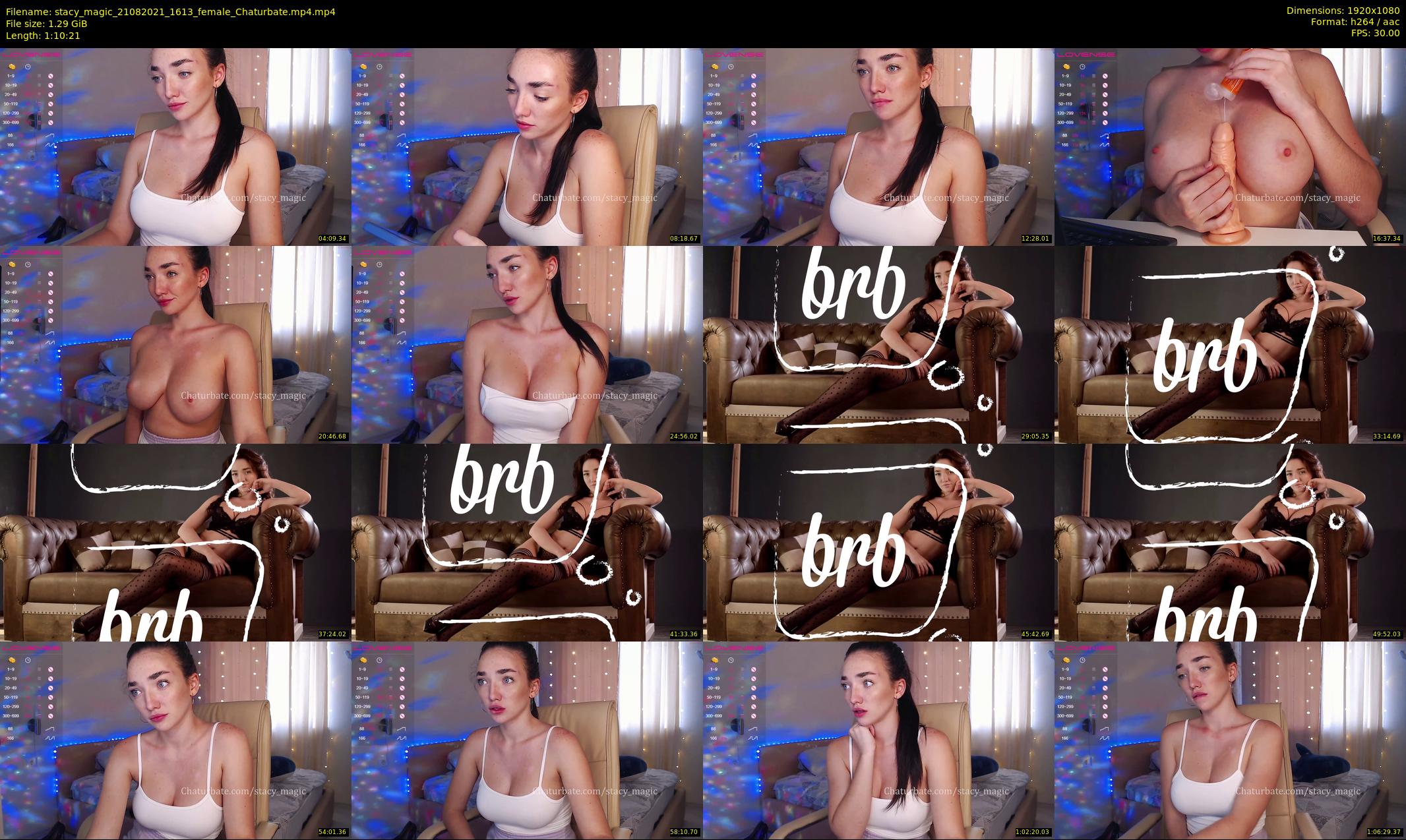 stacy_magic — 71 minute Chaturbate Female stripcam recording, 1080p, Aug 21, 2021