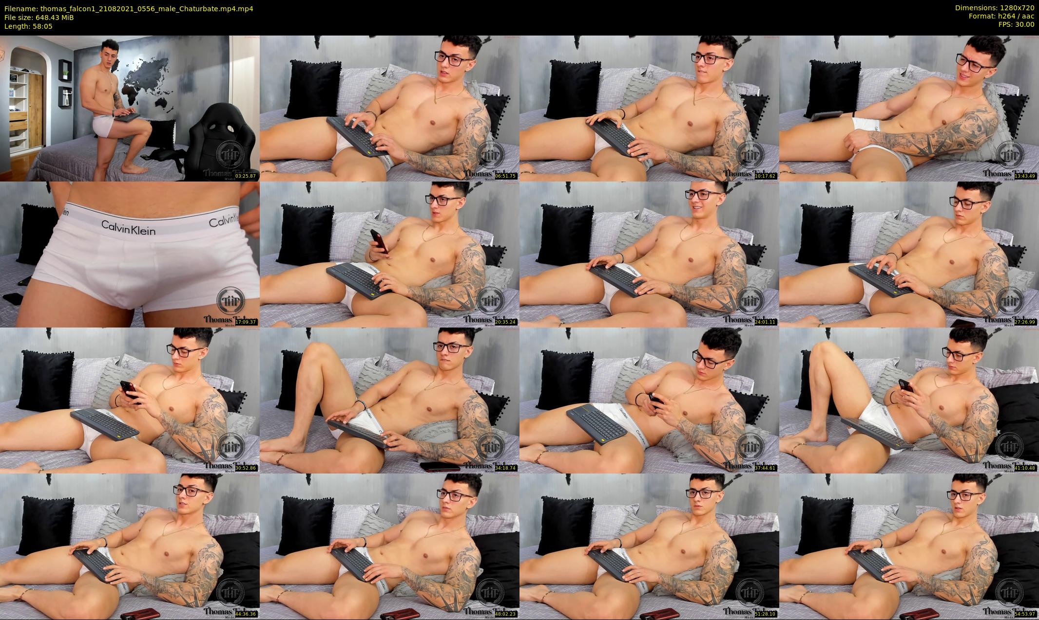 thomas_falcon1 — 59 minute Chaturbate Male stripcam recording, 720p, Aug 21, 2021