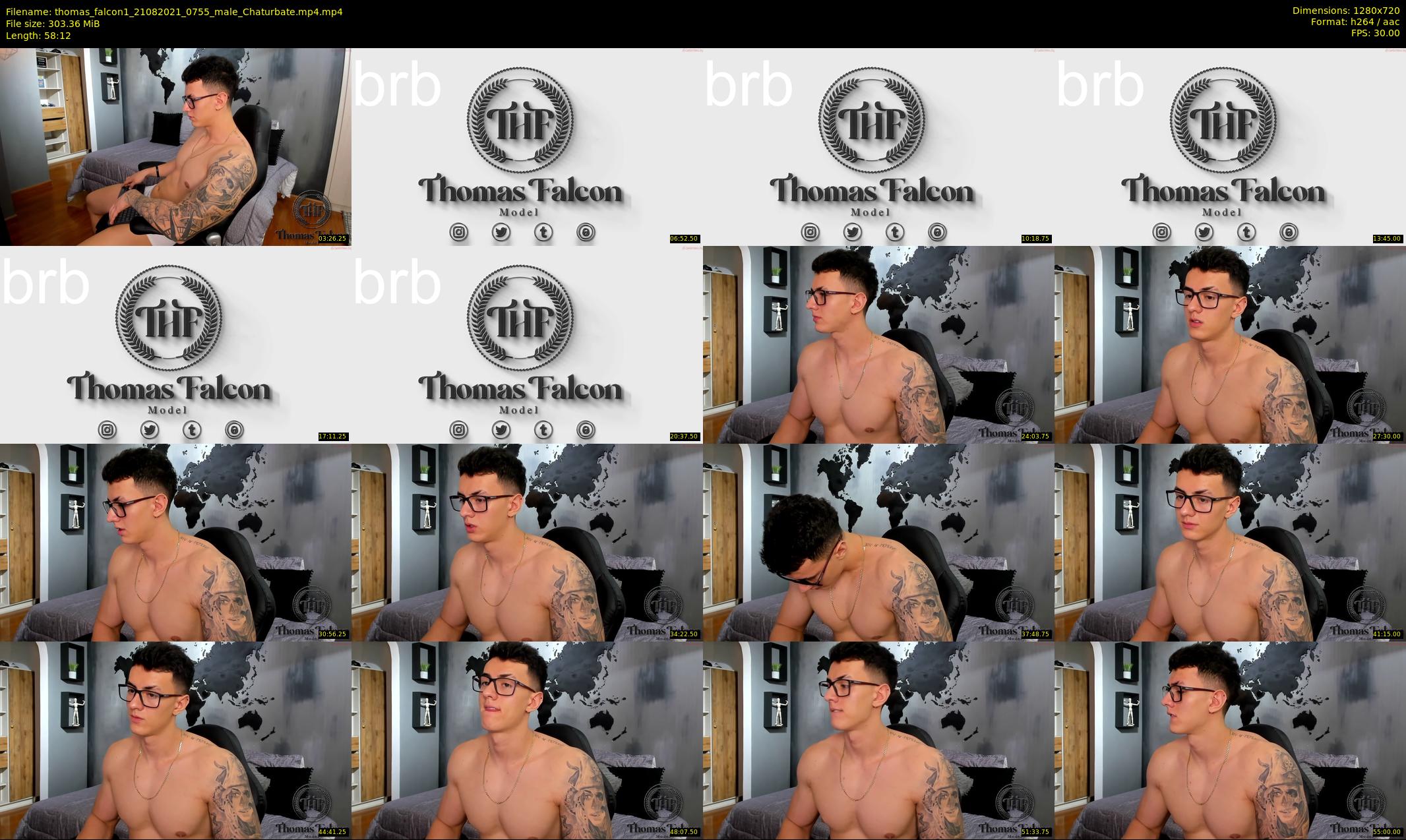 thomas_falcon1 — 59 minute Chaturbate Male stripcam recording, 720p, Aug 21, 2021