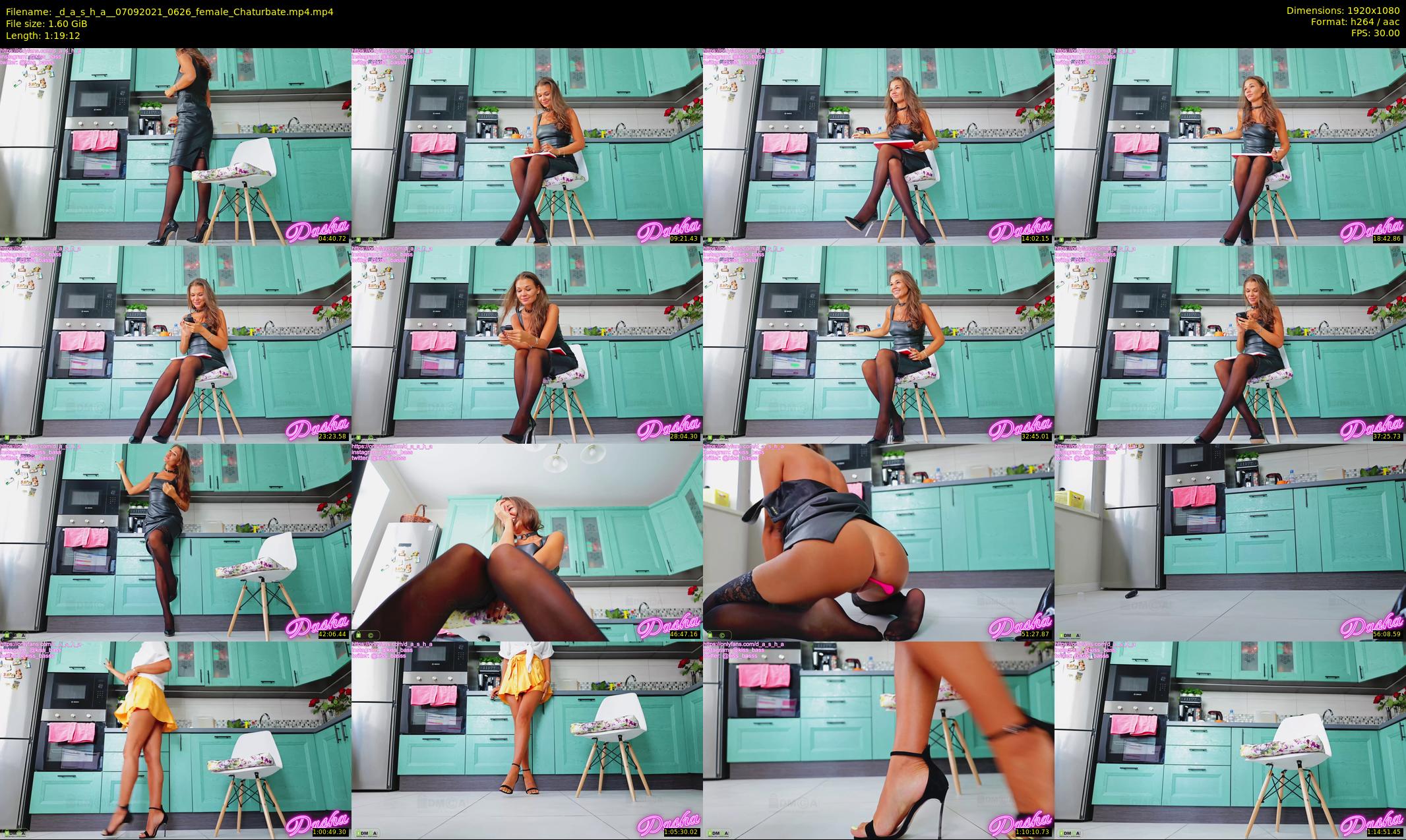 _d_a_s_h_a_ — 80 minute Chaturbate Female stripcam recording, 1080p, Sep 7, 2021