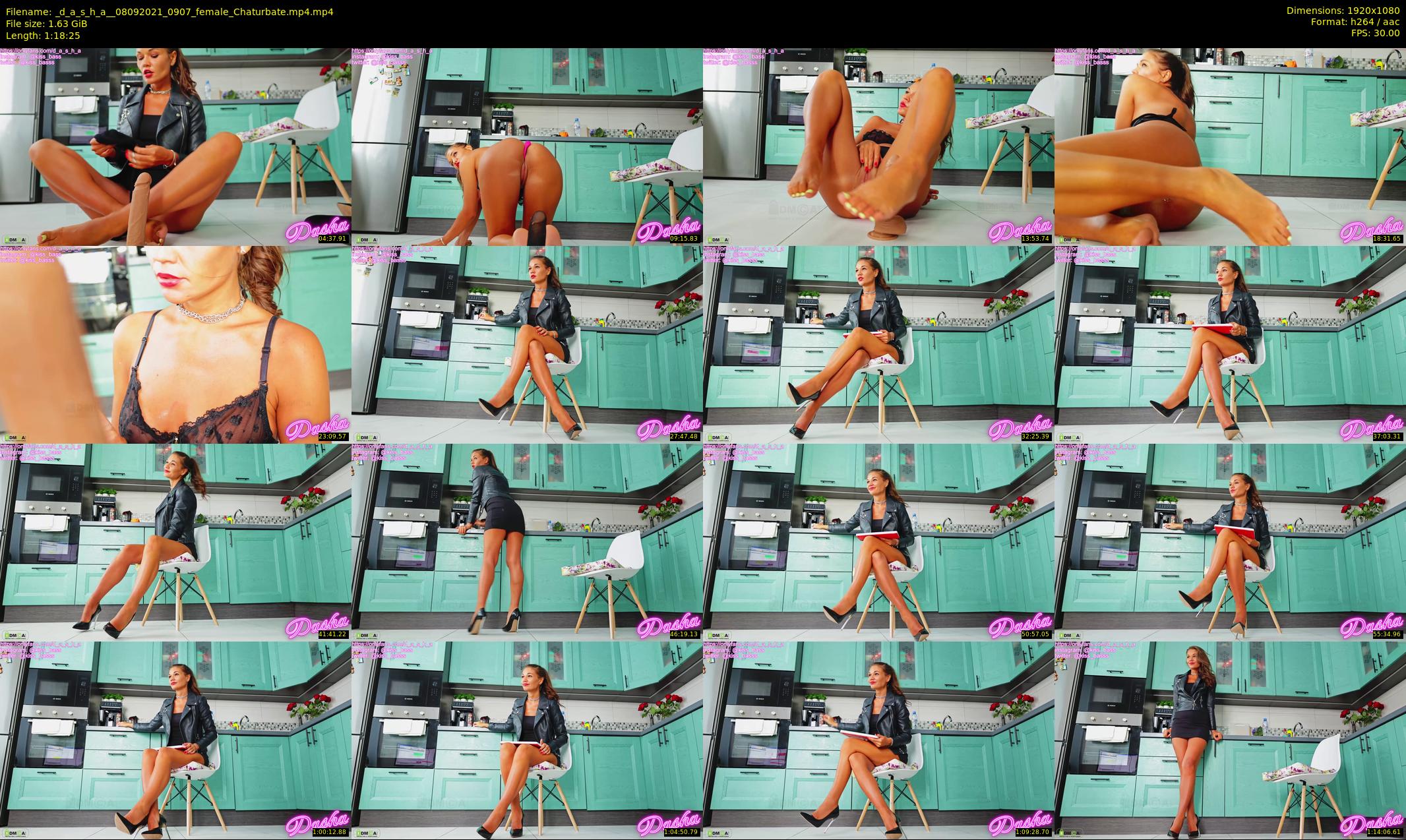 _d_a_s_h_a_ — 79 minute Chaturbate Female stripcam recording, 1080p, Sep 8, 2021