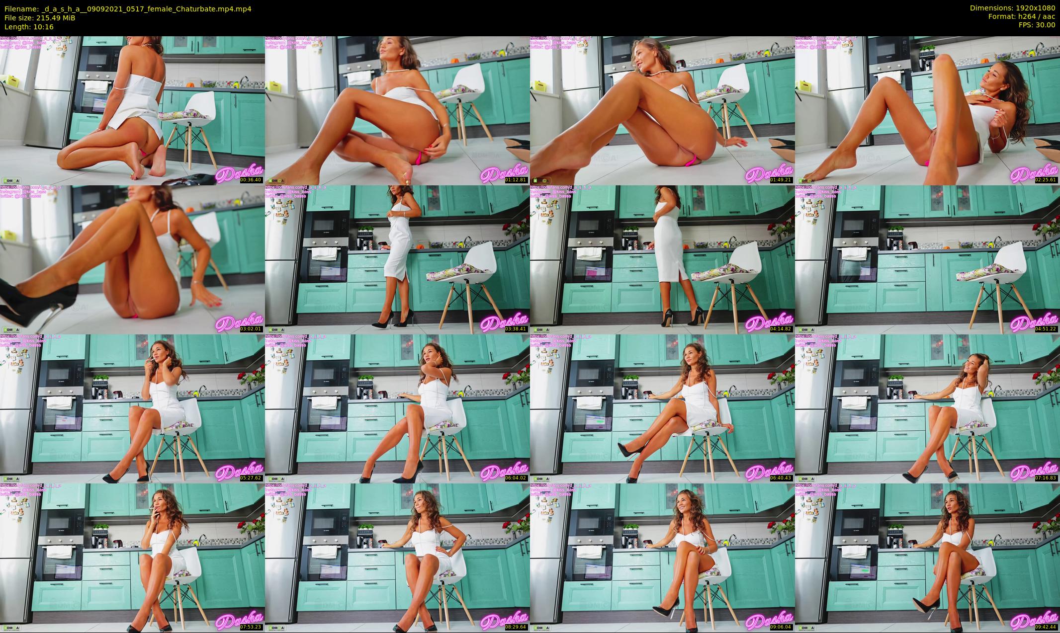 _d_a_s_h_a_ — 11 minute Chaturbate Female stripcam recording, 1080p, Sep 9, 2021