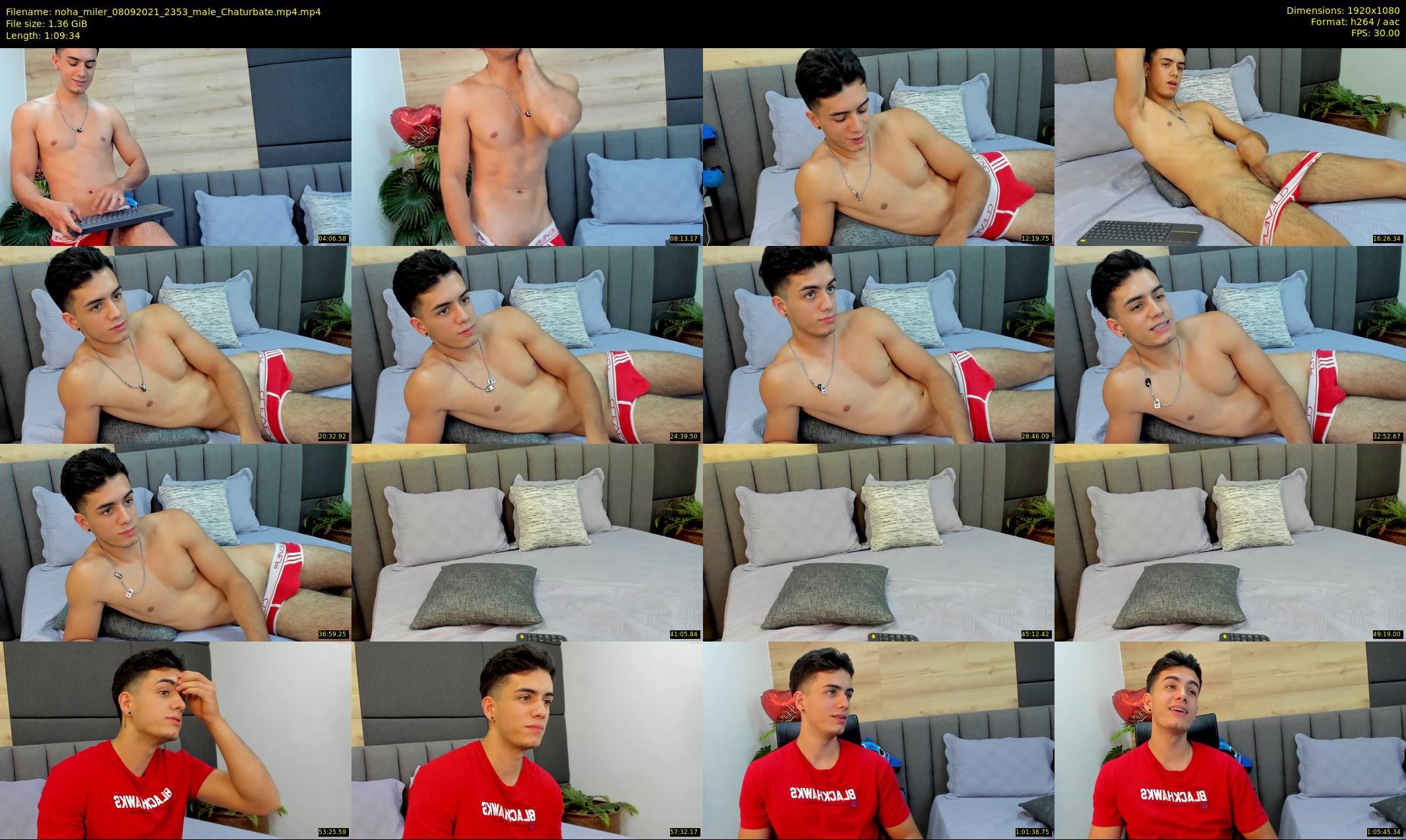 noha_miler — 70 minute Chaturbate Male stripcam recording, 1080p, Sep 8, 2021