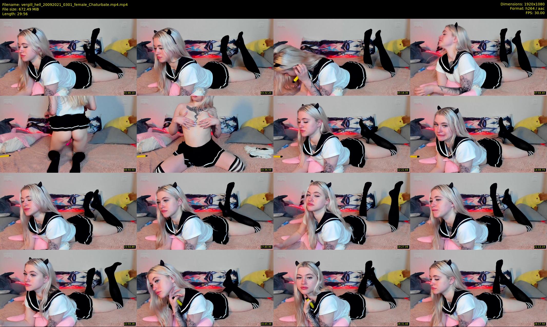 vergill_hell — 30 minute Chaturbate Female stripcam recording, 1080p, Sep 20, 2021