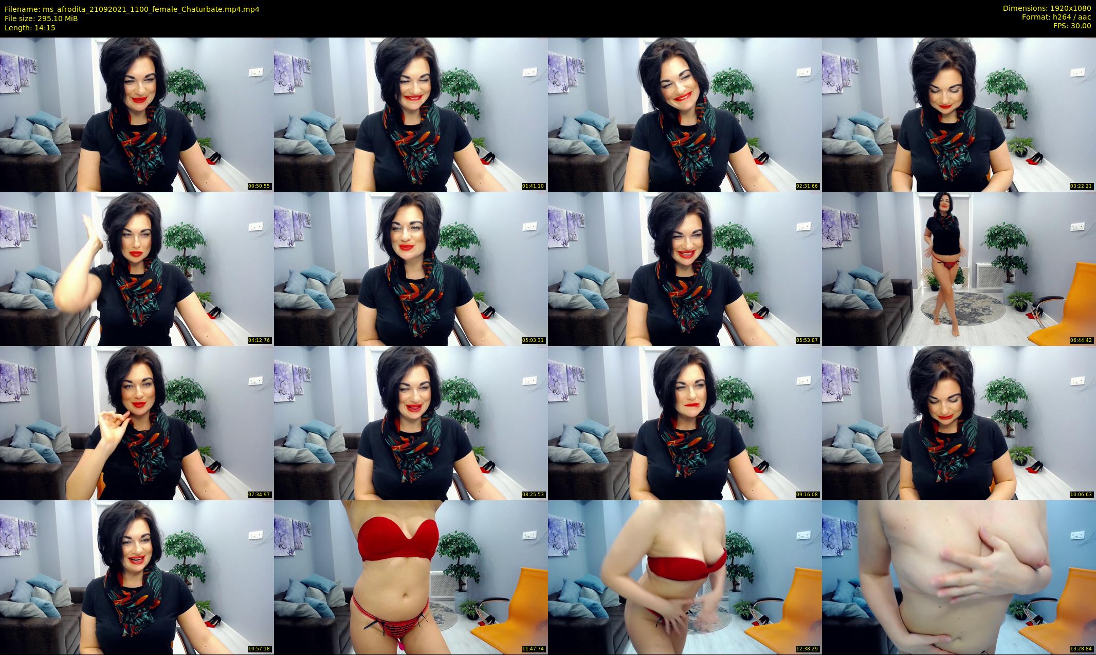 ms_afrodita — 15 minute Chaturbate Female stripcam recording, 1080p, Sep 21, 2021