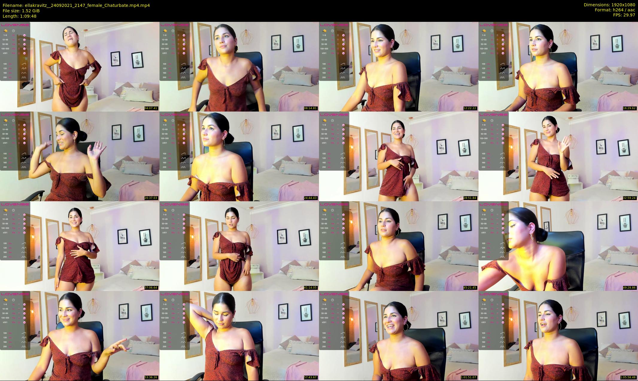 ellakravitz_ — 70 minute Chaturbate Female stripcam recording, 1080p, Sep 24, 2021