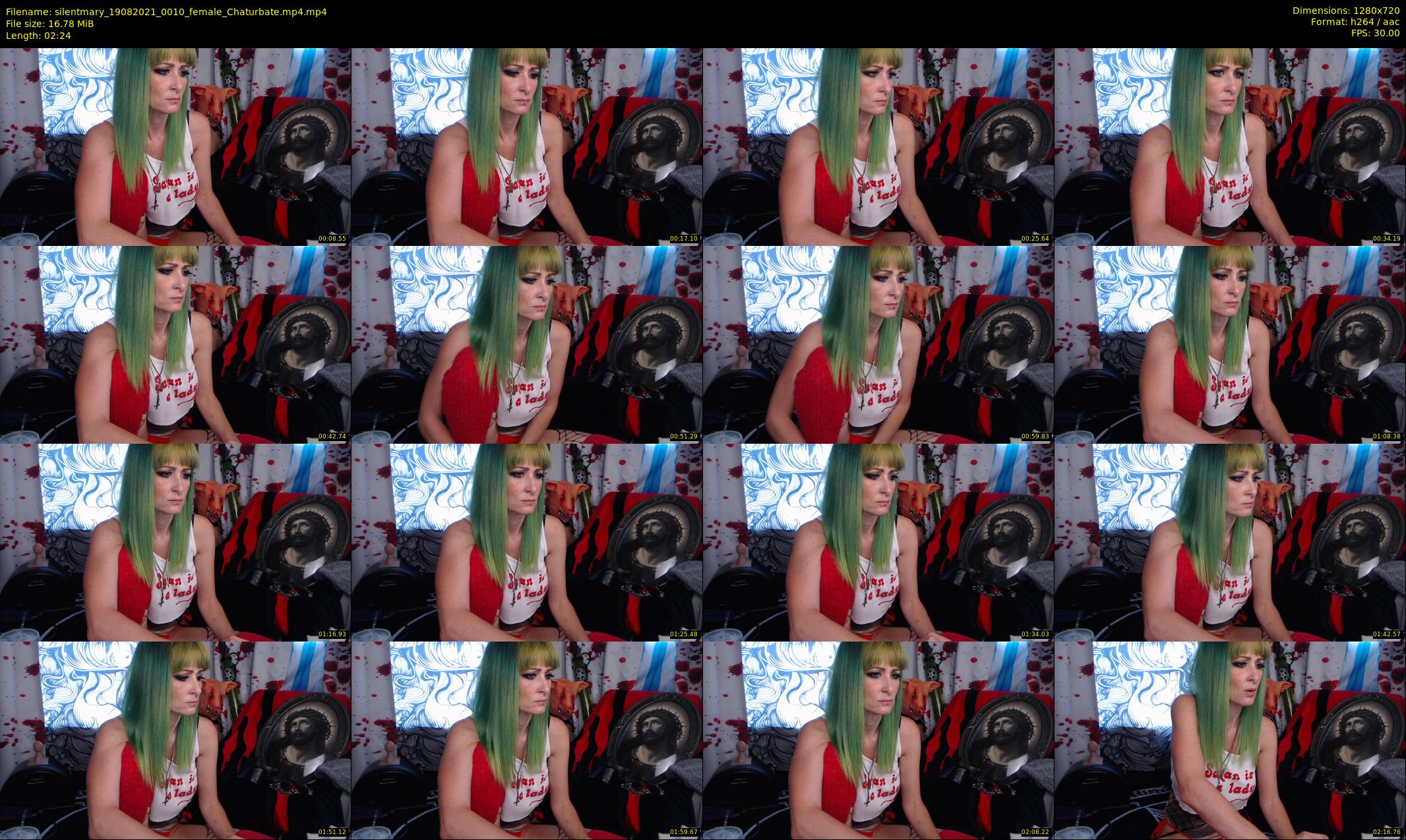 silentmary — 3 minute Chaturbate Female stripcam recording, 720p, Aug 19, 2021