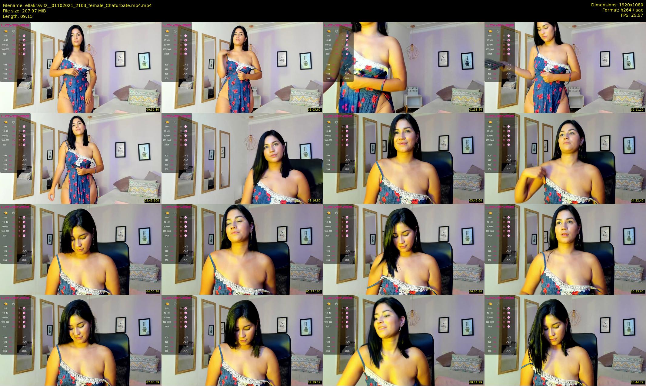 ellakravitz_ — 10 minute Chaturbate Female stripcam recording, 1080p, Oct 1, 2021