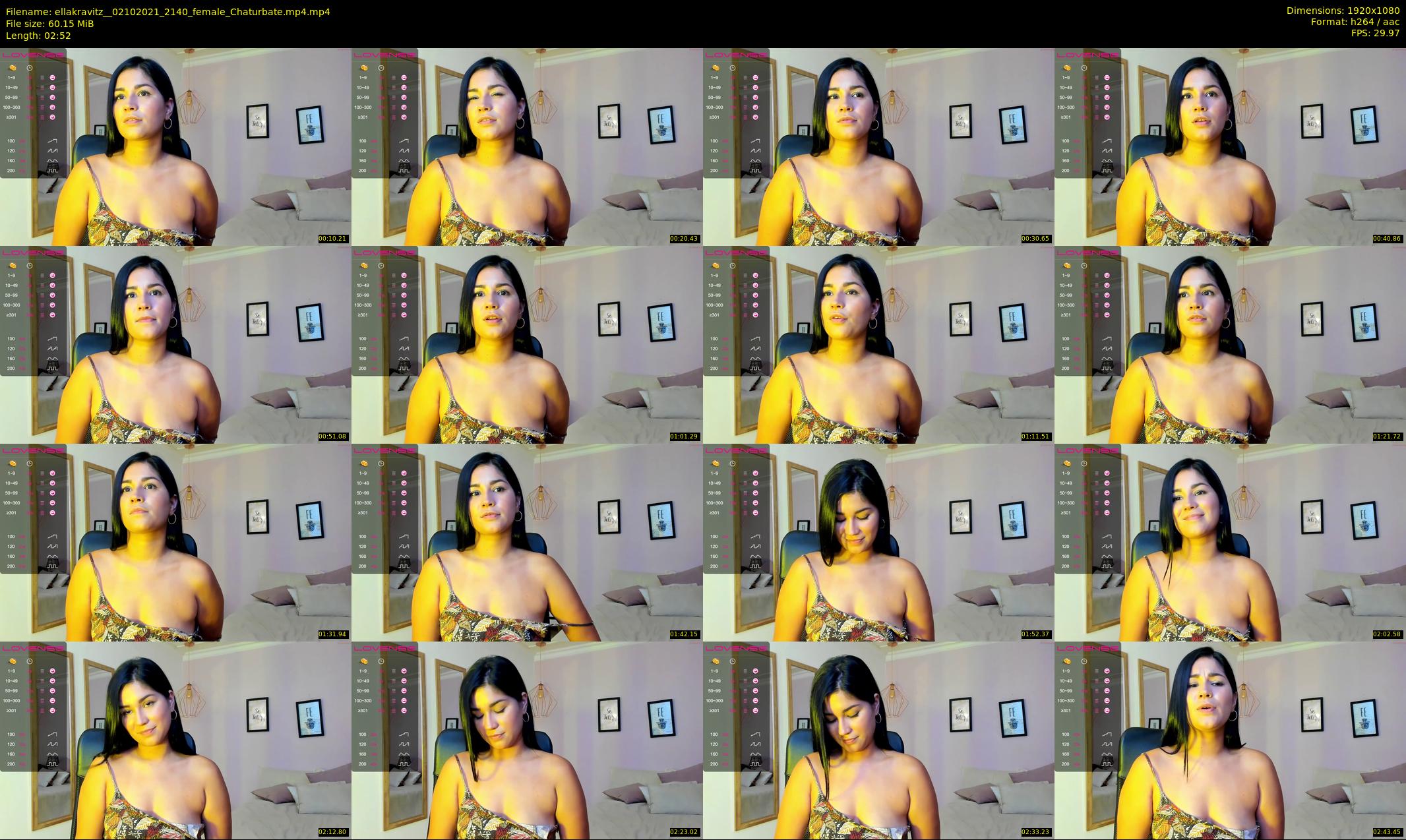 ellakravitz_ — 3 minute Chaturbate Female stripcam recording, 1080p, Oct 2, 2021
