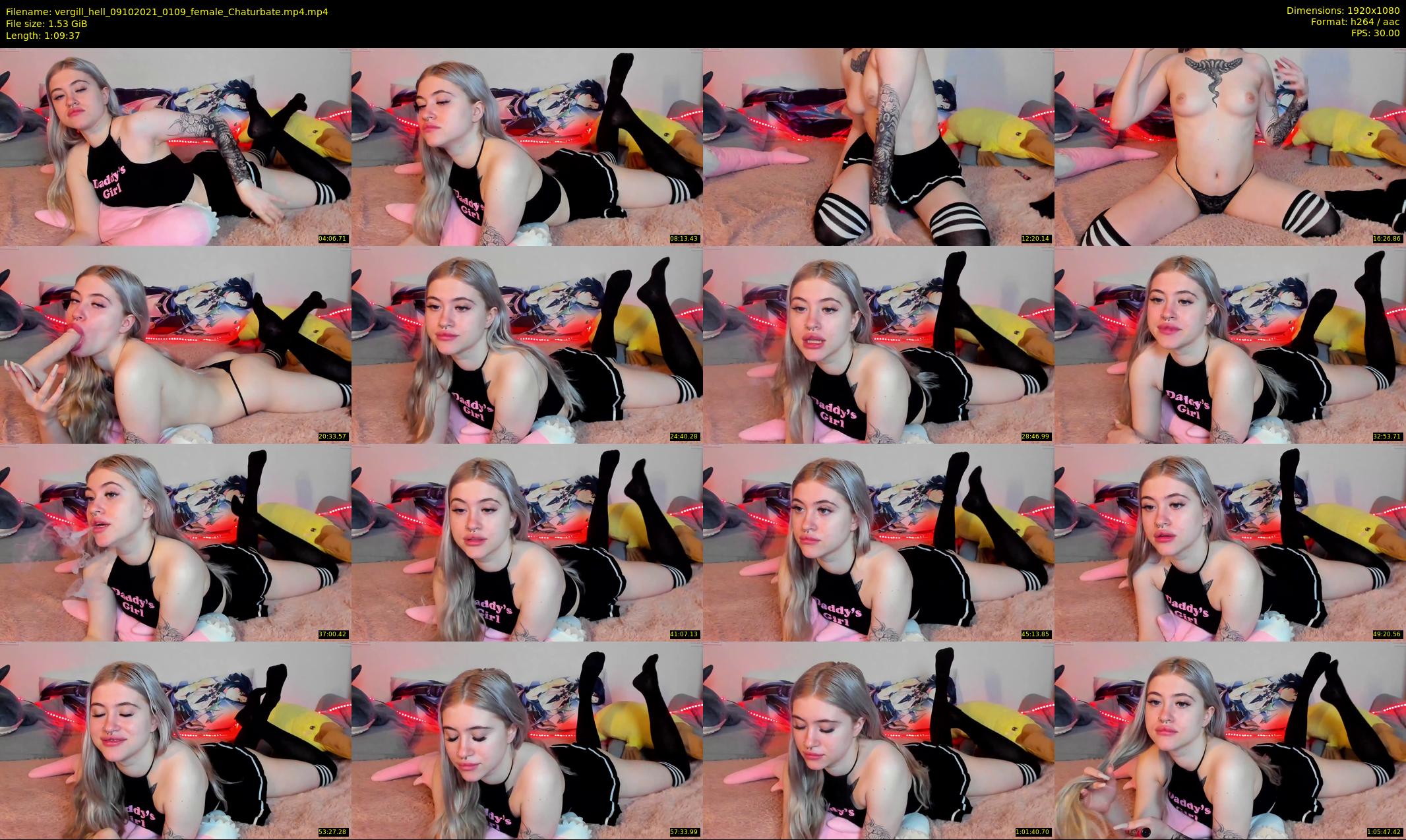 vergill_hell — 70 minute Chaturbate Female stripcam recording, 1080p, Oct 9, 2021