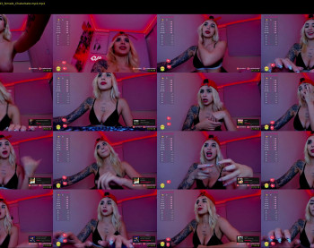 evablack_ — Chaturbate Female stripcam recording, Oct 13, 2021 20:43
