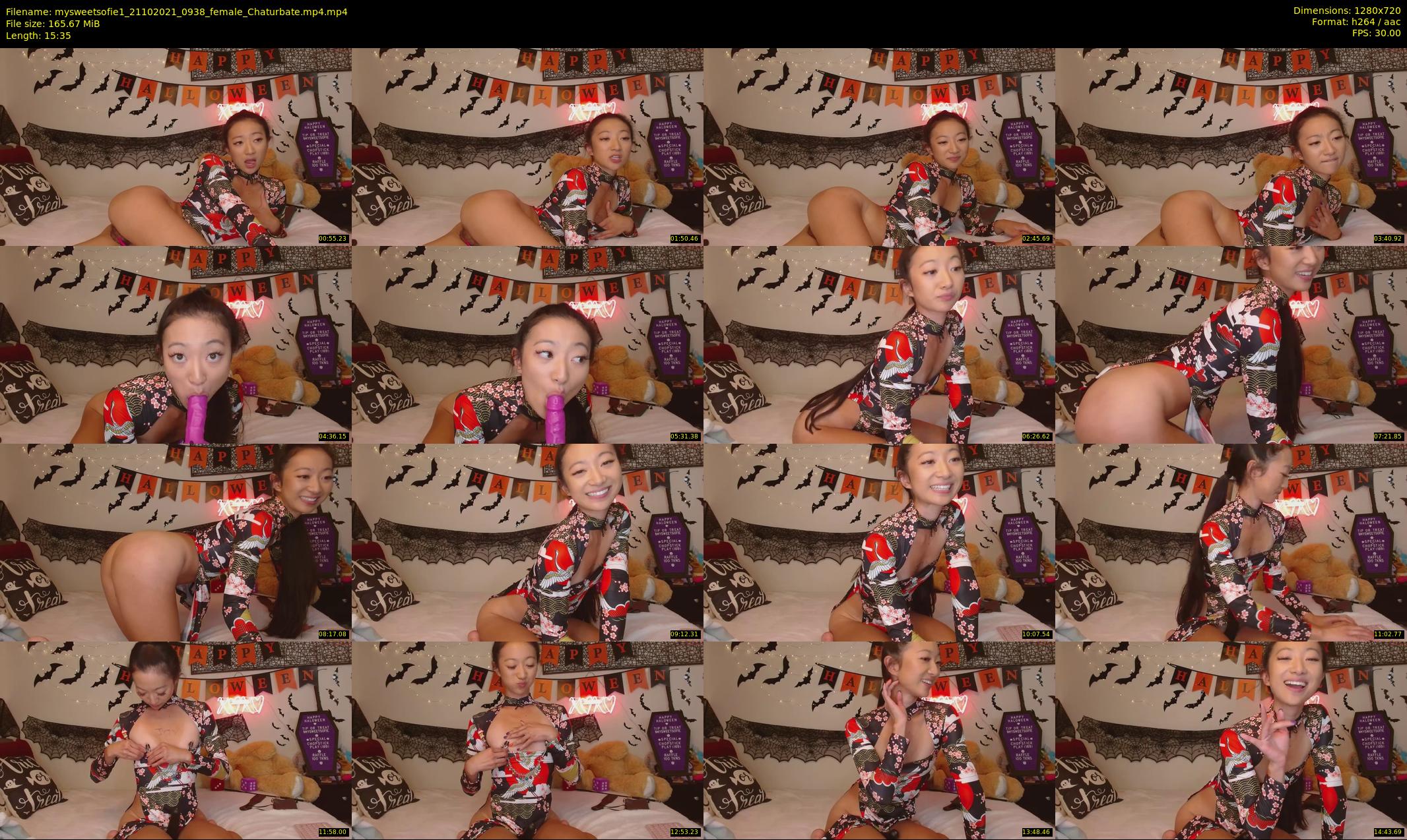 mysweetsofie1 — 16 minute Chaturbate Female stripcam recording, 720p, Oct 21, 2021