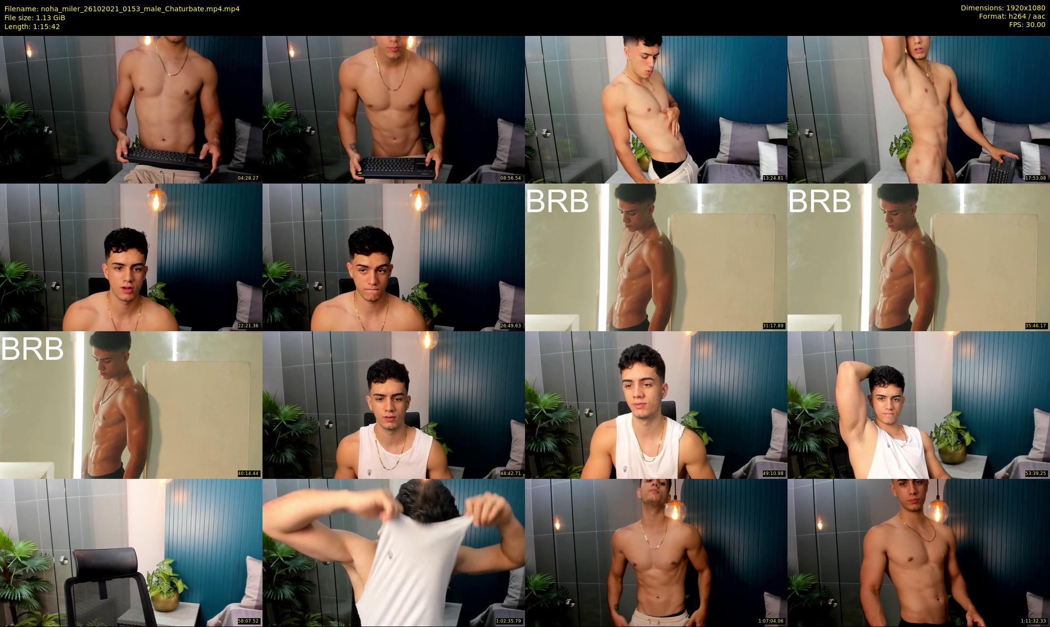 noha_miler — 76 minute Chaturbate Male stripcam recording, 1080p, Oct 26, 2021