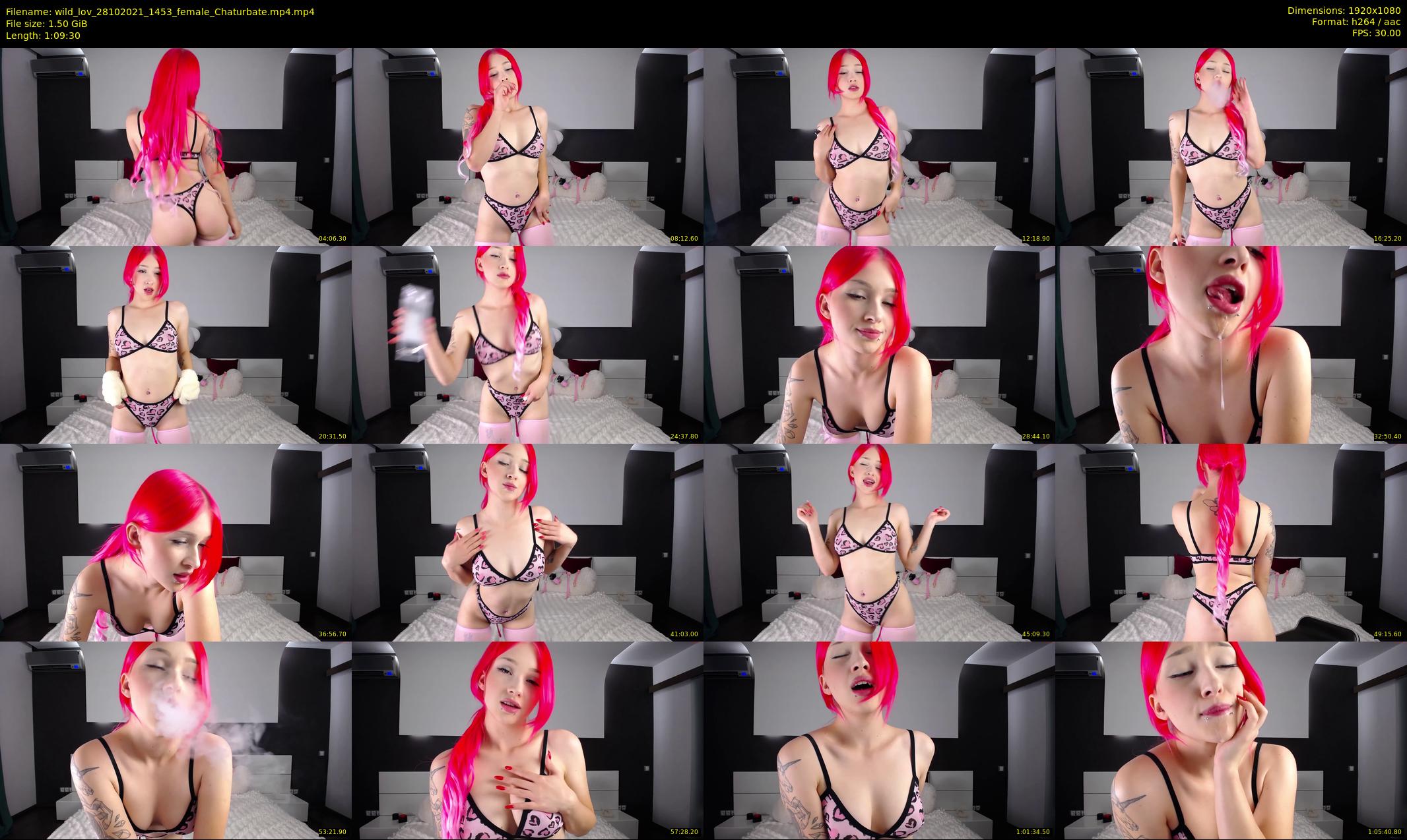wild_lov — 70 minute Chaturbate Female stripcam recording, 1080p, Oct 28, 2021