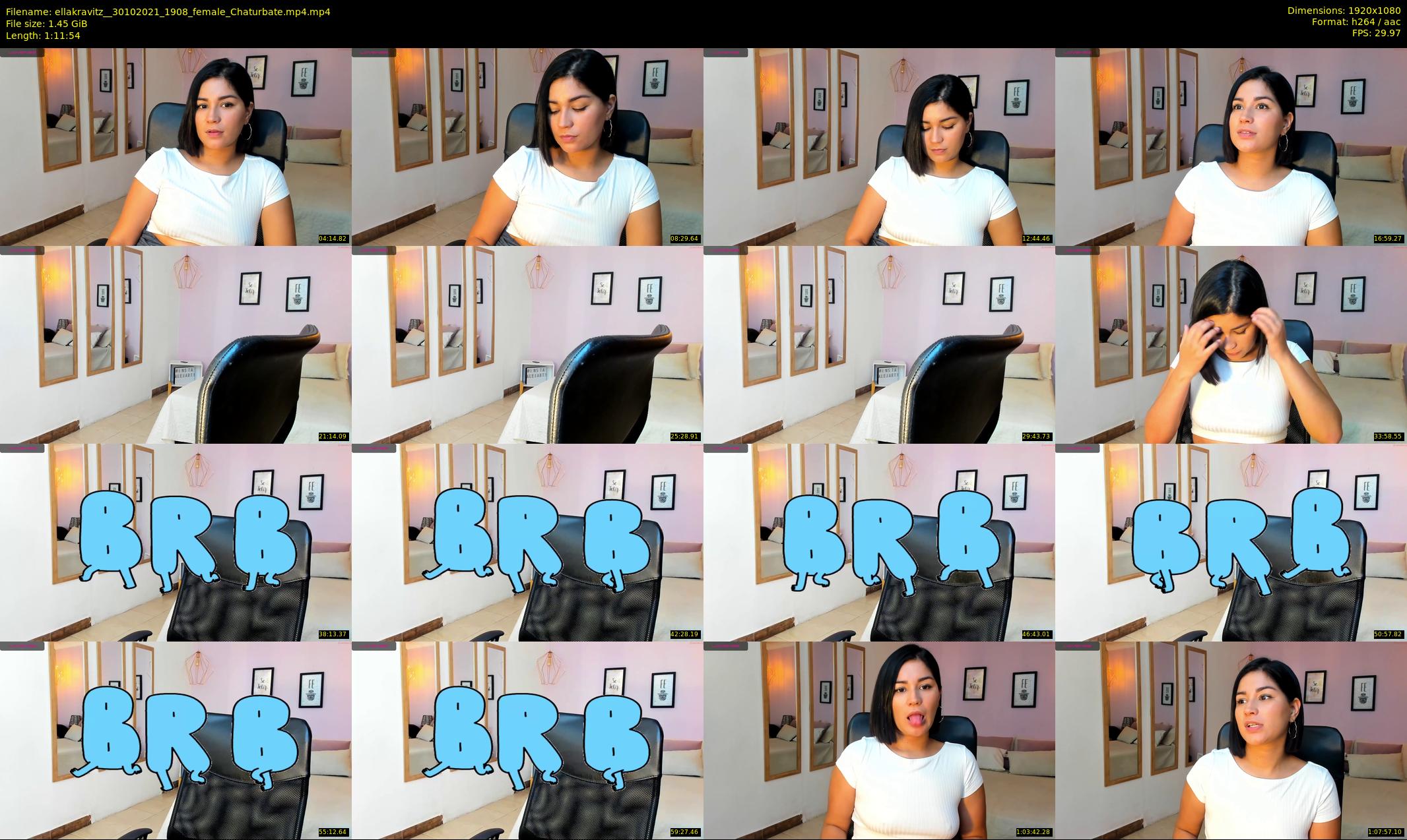 ellakravitz_ — 72 minute Chaturbate Female stripcam recording, 1080p, Oct 30, 2021