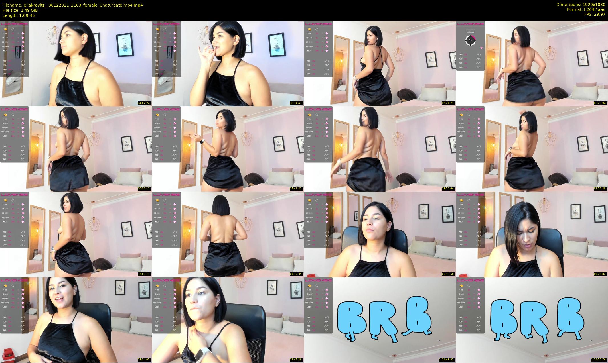 ellakravitz_ — 70 minute Chaturbate Female stripcam recording, 1080p, Dec 6, 2021