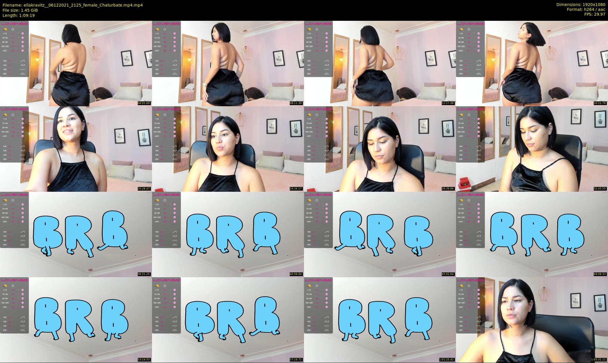 ellakravitz_ — 70 minute Chaturbate Female stripcam recording, 1080p, Dec 6, 2021