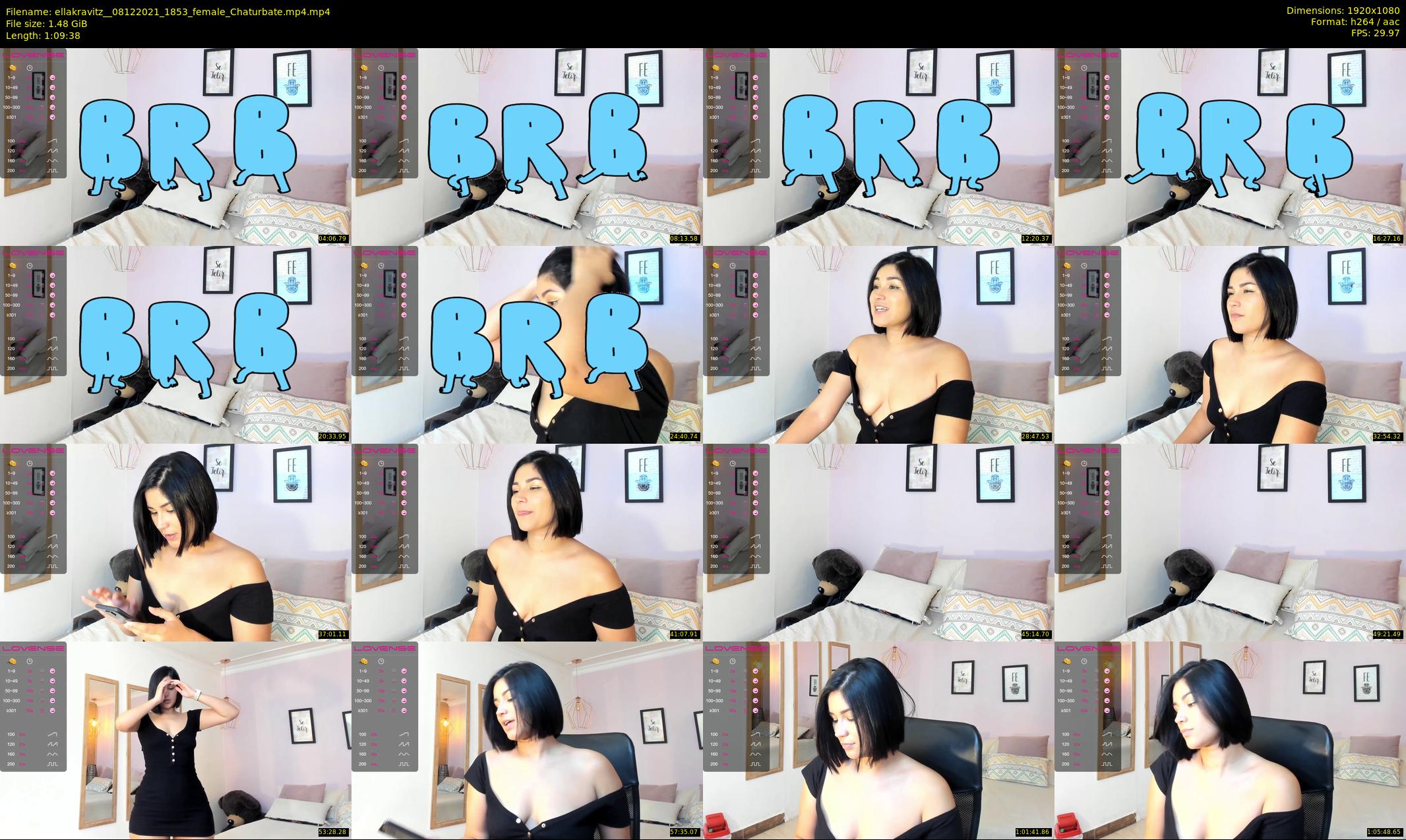 ellakravitz_ — 70 minute Chaturbate Female stripcam recording, 1080p, Dec 8, 2021