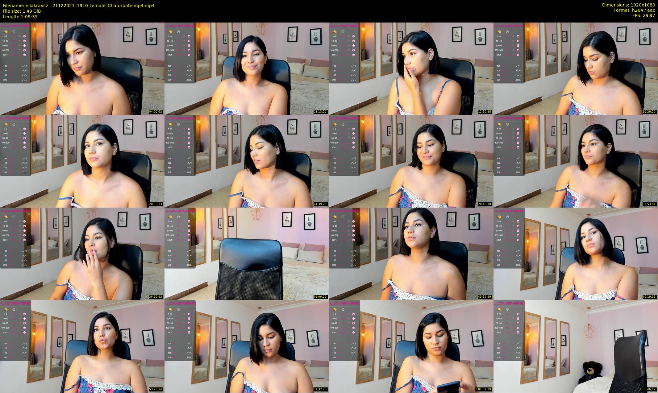 ellakravitz_ — 70 minute Chaturbate Female stripcam recording, 1080p, Dec 21, 2021