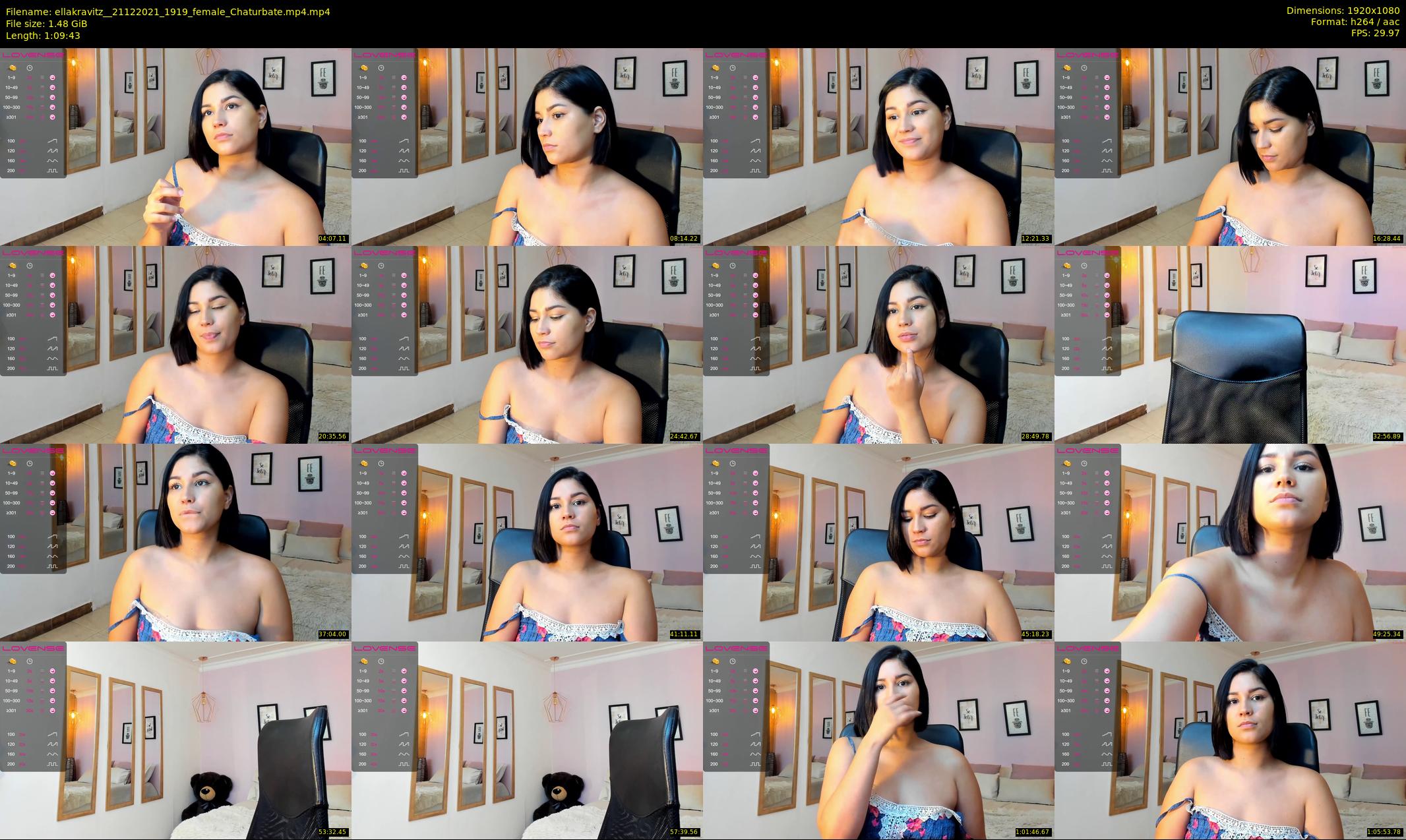 ellakravitz_ — 70 minute Chaturbate Female stripcam recording, 1080p, Dec 21, 2021