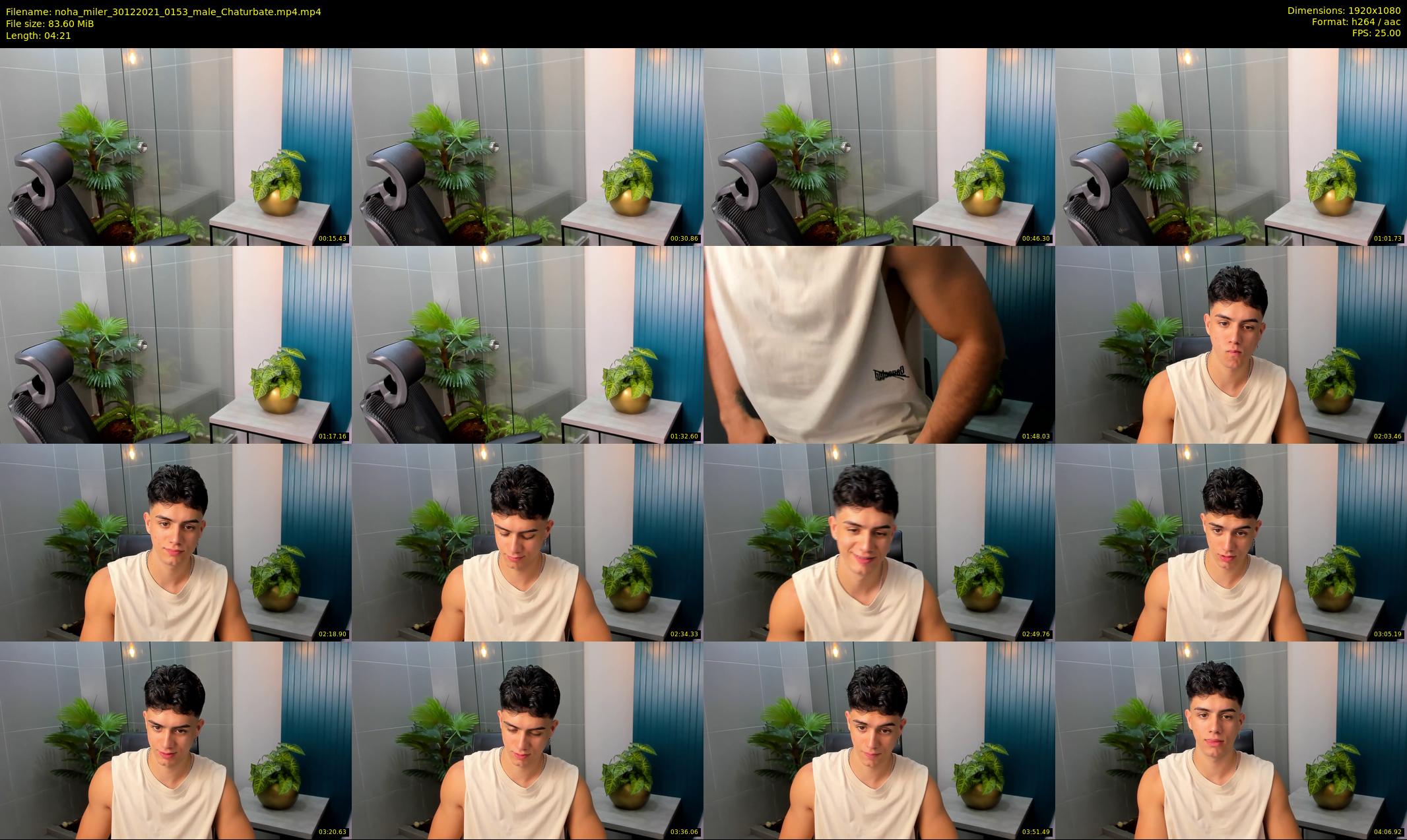 noha_miler — 5 minute Chaturbate Male stripcam recording, 1080p, Dec 30, 2021