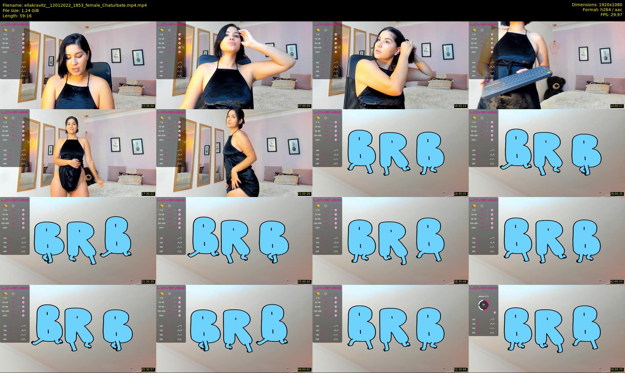 ellakravitz_ — 60 minute Chaturbate Female stripcam recording, 1080p, Jan 12, 2022