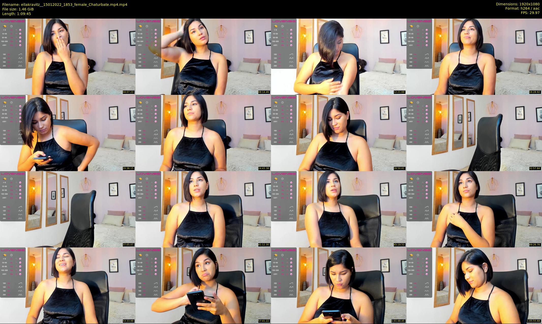 ellakravitz_ — 70 minute Chaturbate Female stripcam recording, 1080p, Jan 15, 2022