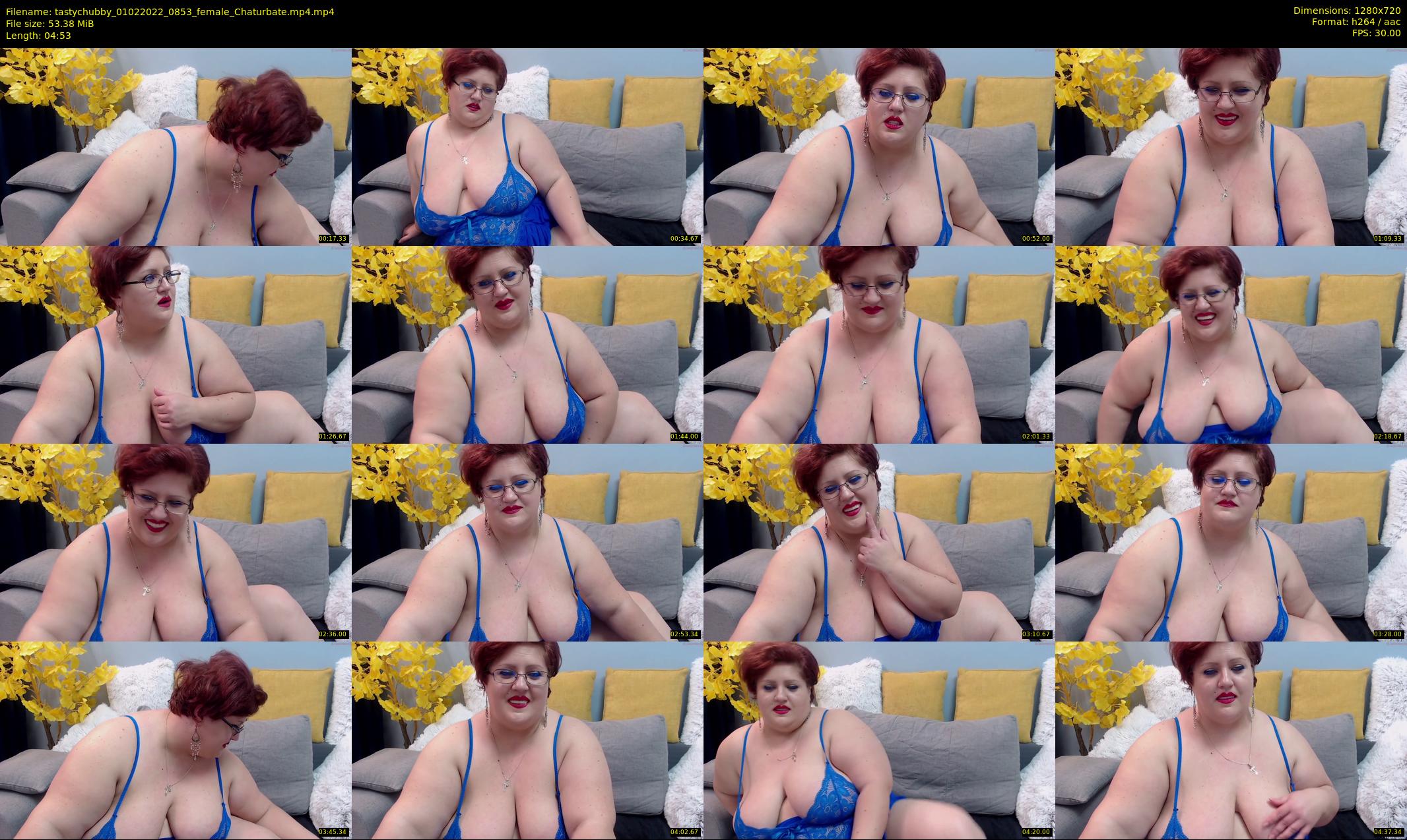 tastychubby — 5 minute Chaturbate Female stripcam recording, 720p, Feb 1, 2022