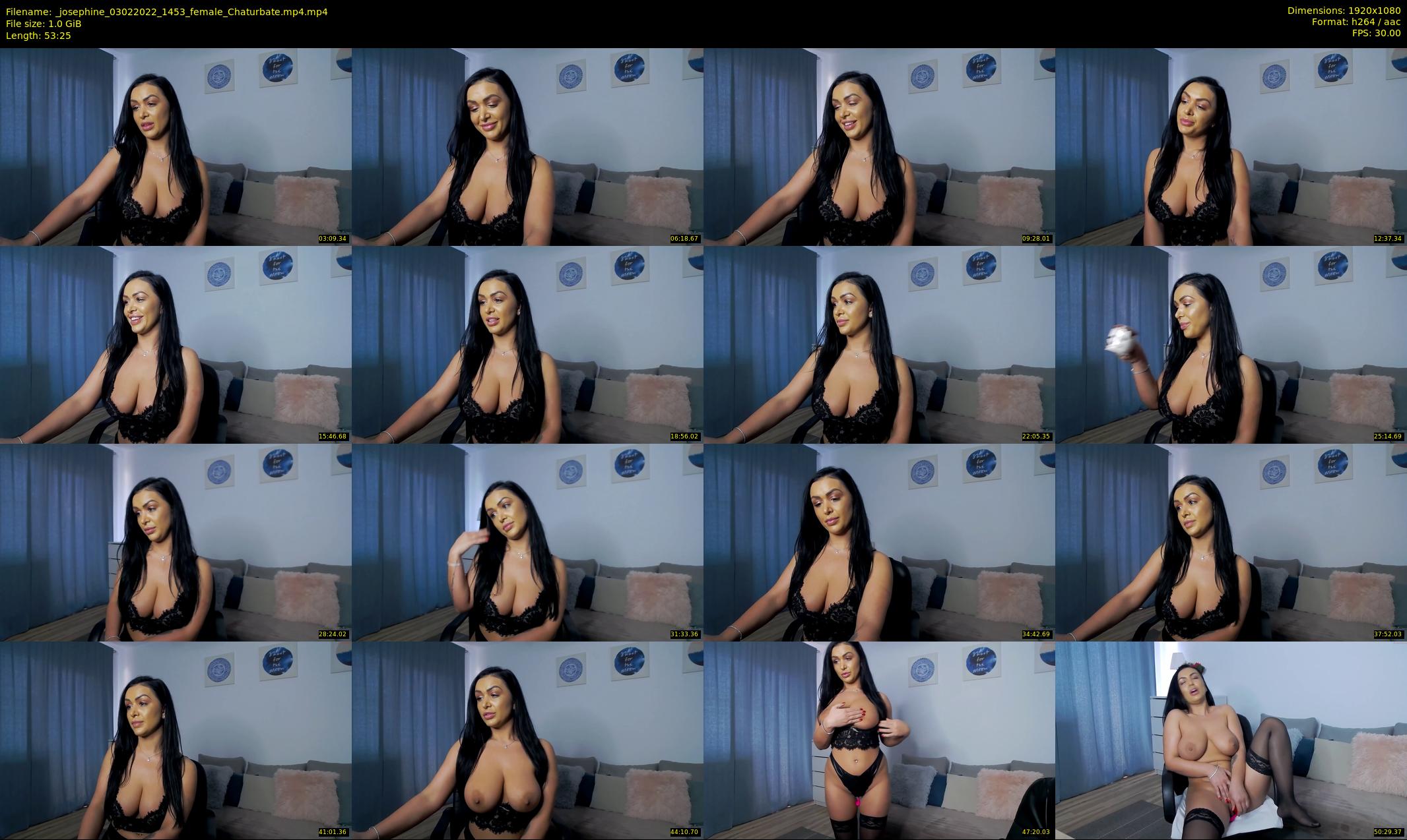 _josephine — 54 minute Chaturbate Female stripcam recording, 1080p, Feb 3, 2022