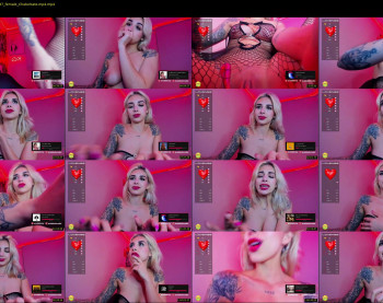 evablack_ — Chaturbate Female stripcam recording, Feb 21, 2022 19:37