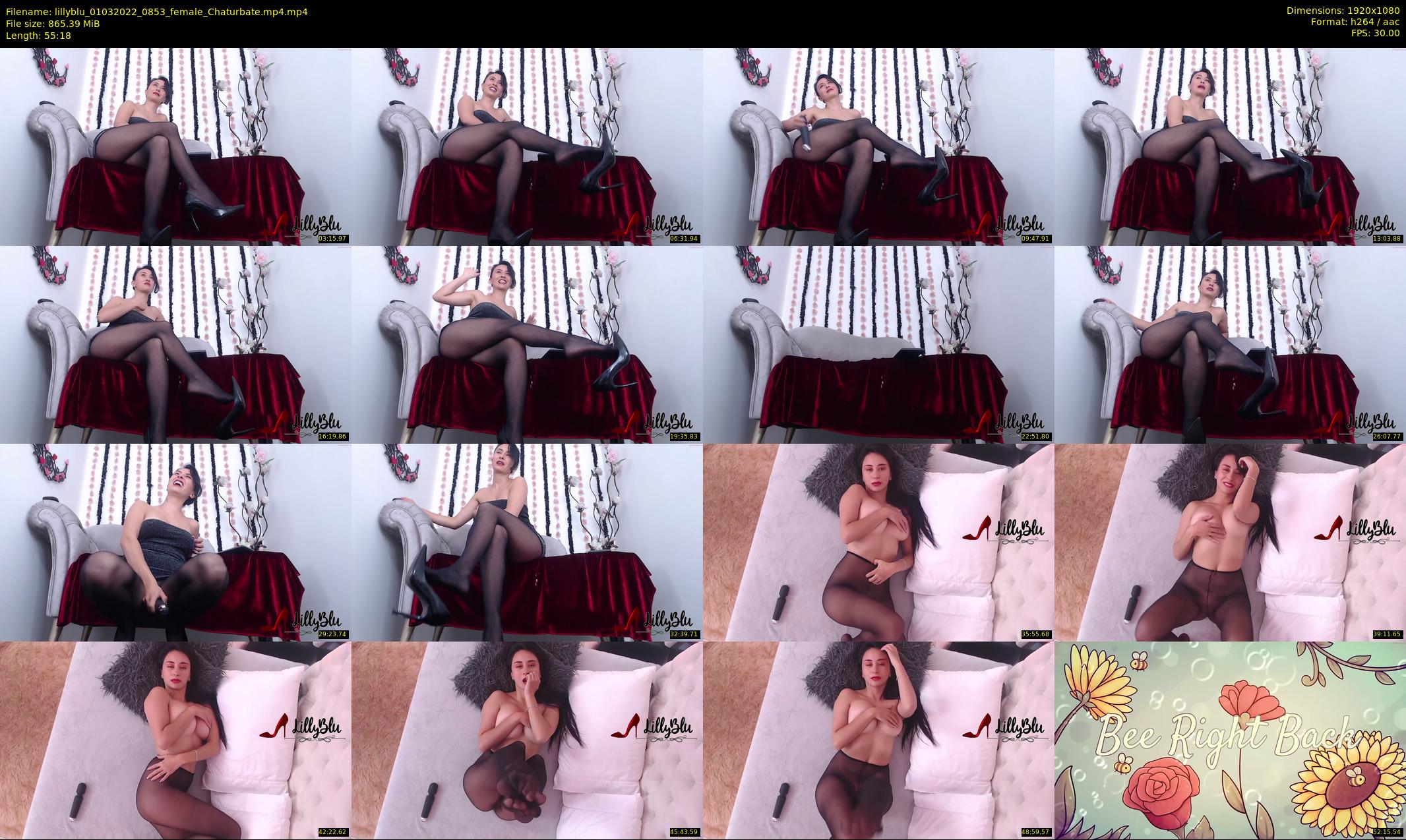 lillyblu — 56 minute Chaturbate Female stripcam recording, 1080p, Mar 1, 2022