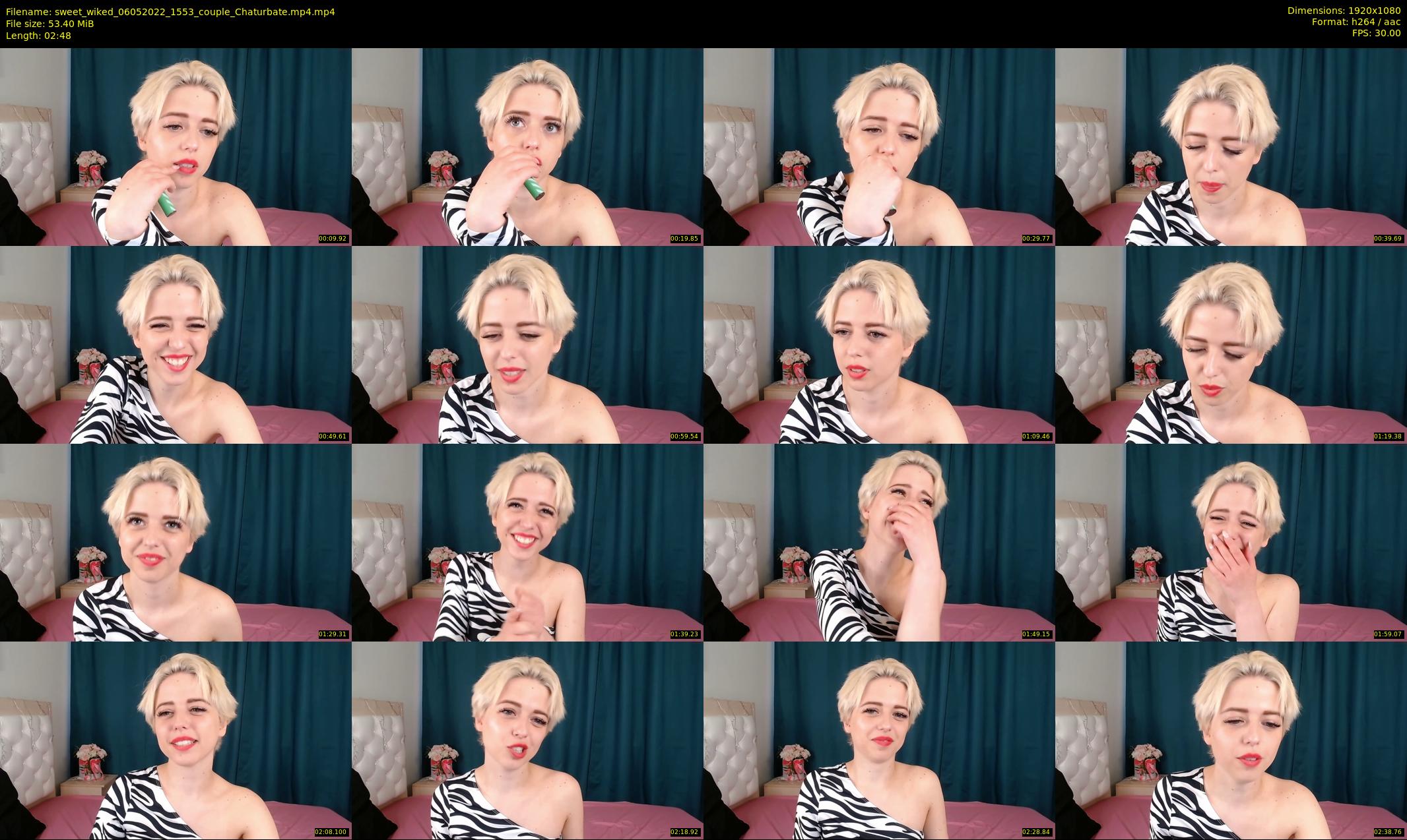 sweet_wiked — 3 minute Chaturbate Couple stripcam recording, 1080p, May 6, 2022