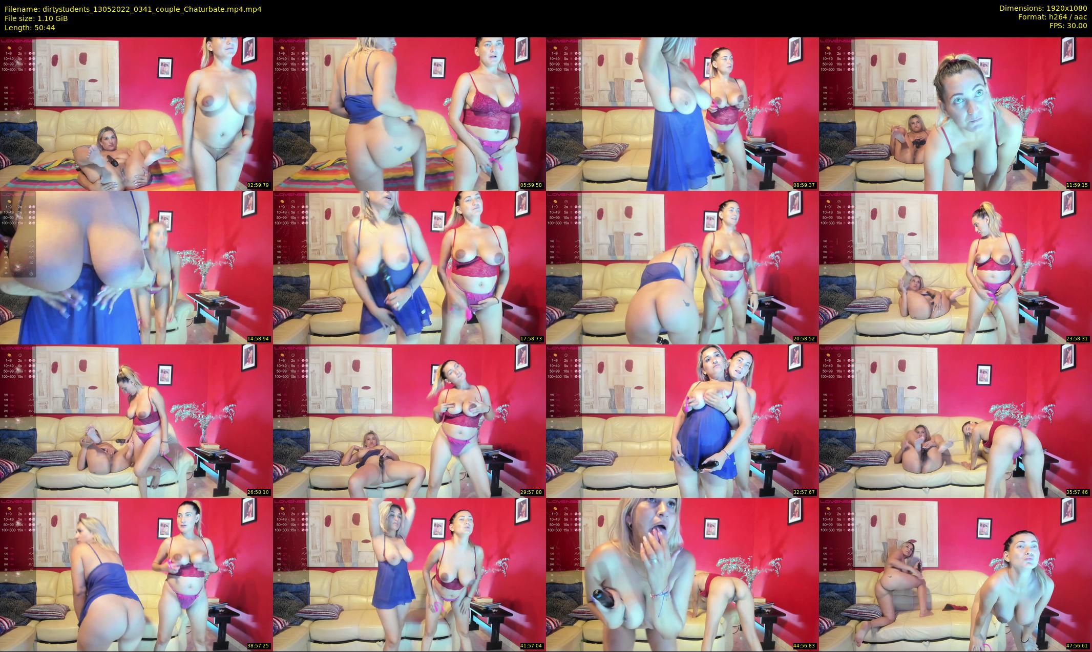dirtystudents — 51 minute Chaturbate Couple stripcam recording, 1080p, May 13, 2022