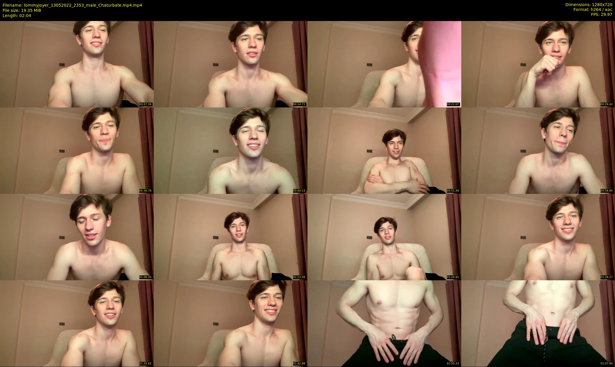 tommyjoyer — 3 minute Chaturbate Male stripcam recording, 720p, May 13, 2022