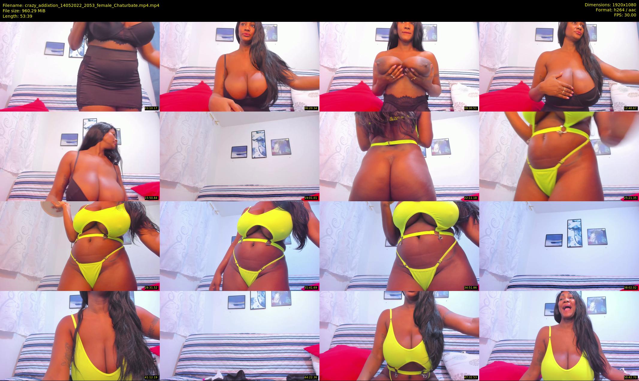 crazy_addixtion — 54 minute Chaturbate Female stripcam recording, 1080p, May 14, 2022