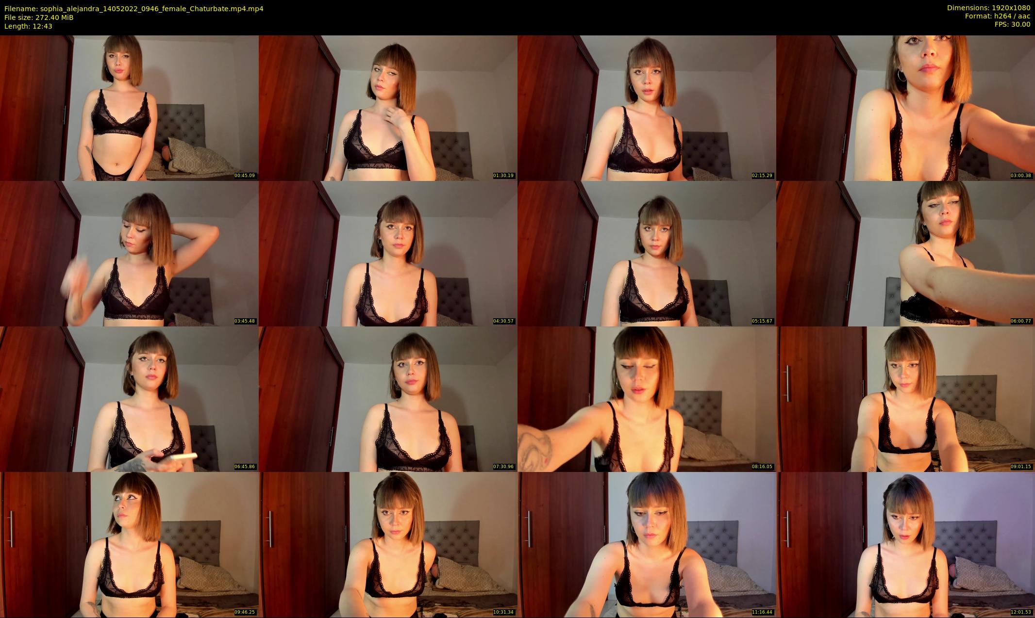 sophia_alejandra — 13 minute Chaturbate Female stripcam recording, 1080p, May 14, 2022