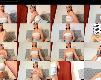 sophia_alejandra — Chaturbate Female stripcam recording, May 19, 2022 07:01