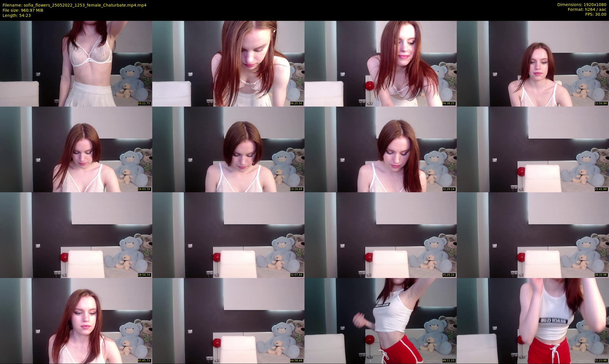sofia_flowers — 55 minute Chaturbate Female stripcam recording, 1080p, May 25, 2022