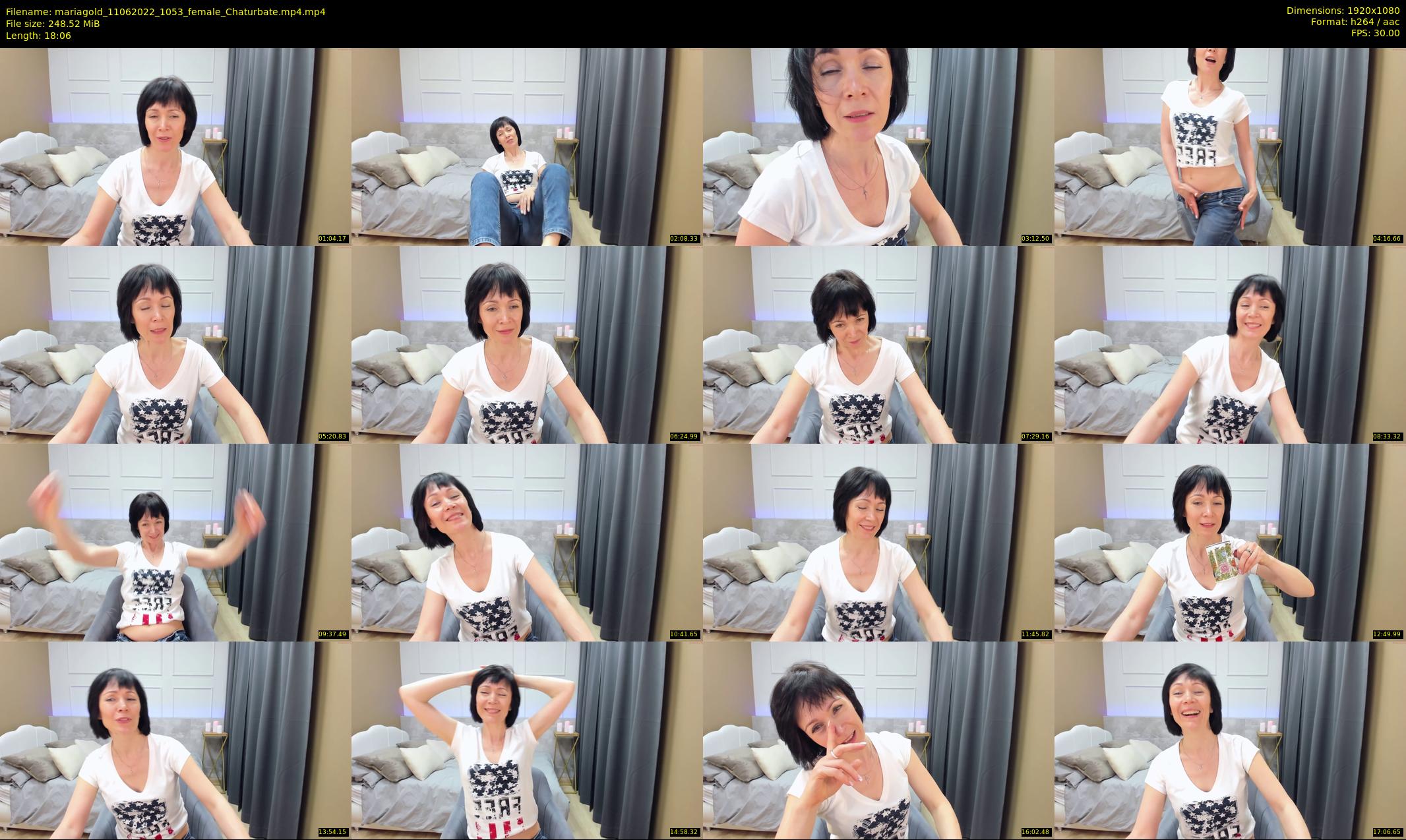 mariagold — 19 minute Chaturbate Female stripcam recording, 1080p, Jun 11, 2022