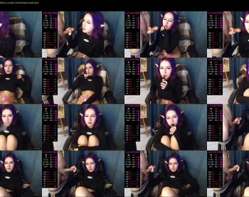 darkfirenight — Chaturbate Couple stripcam recording, Jun 20, 2022 00:53