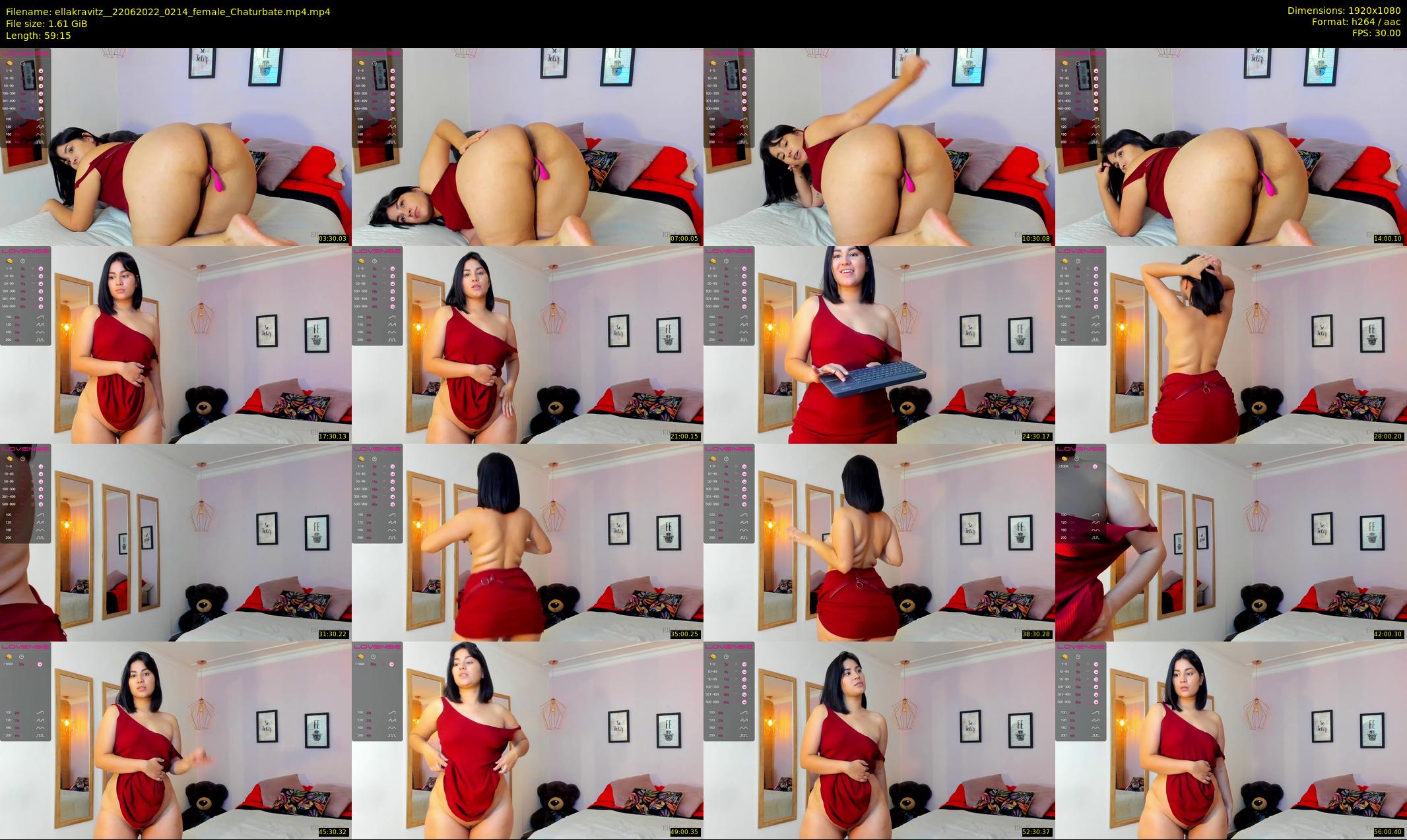 ellakravitz_ — 60 minute Chaturbate Female stripcam recording, 1080p, Jun 22, 2022
