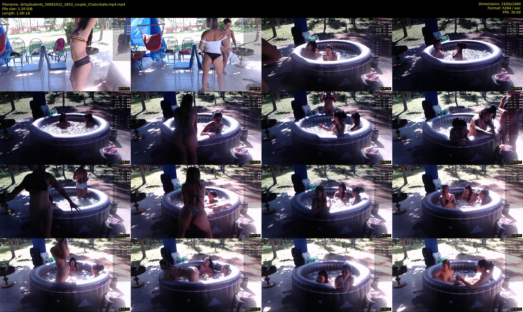 dirtystudents — 61 minute Chaturbate Couple stripcam recording, 1080p, Jun 30, 2022