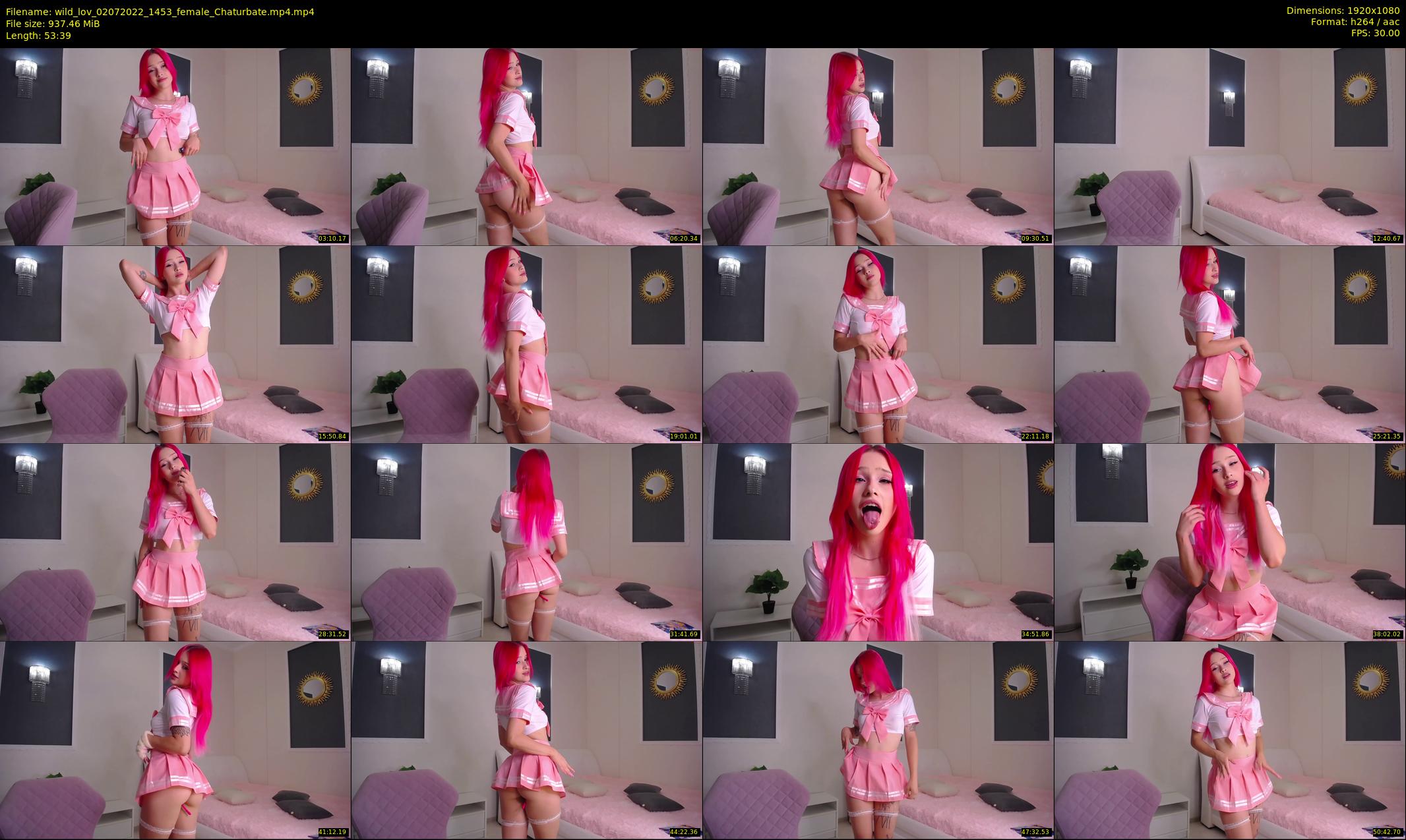 wild_lov — 54 minute Chaturbate Female stripcam recording, 1080p, Jul 2, 2022