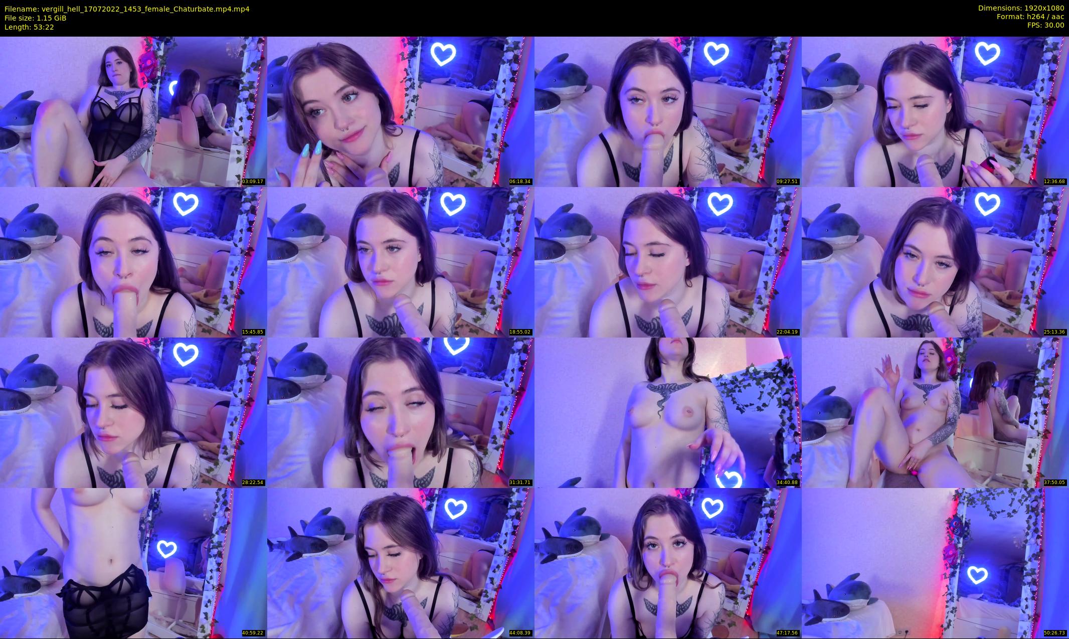 vergill_hell — 54 minute Chaturbate Female stripcam recording, 1080p, Jul 17, 2022
