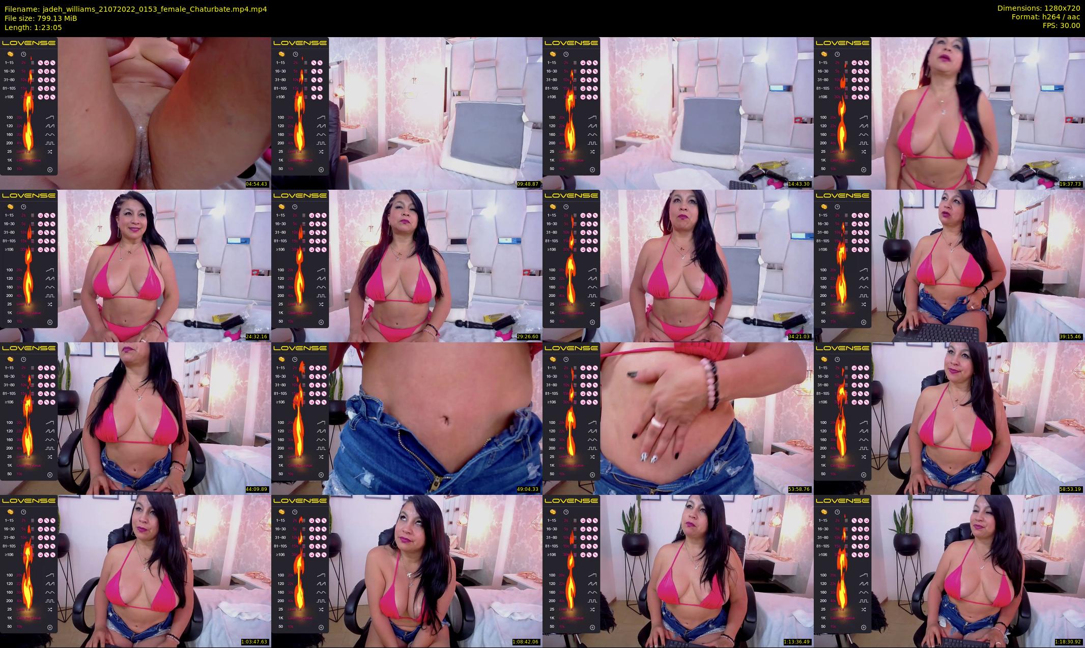 jadeh_williams — 84 minute Chaturbate Female stripcam recording, 720p, Jul 21, 2022