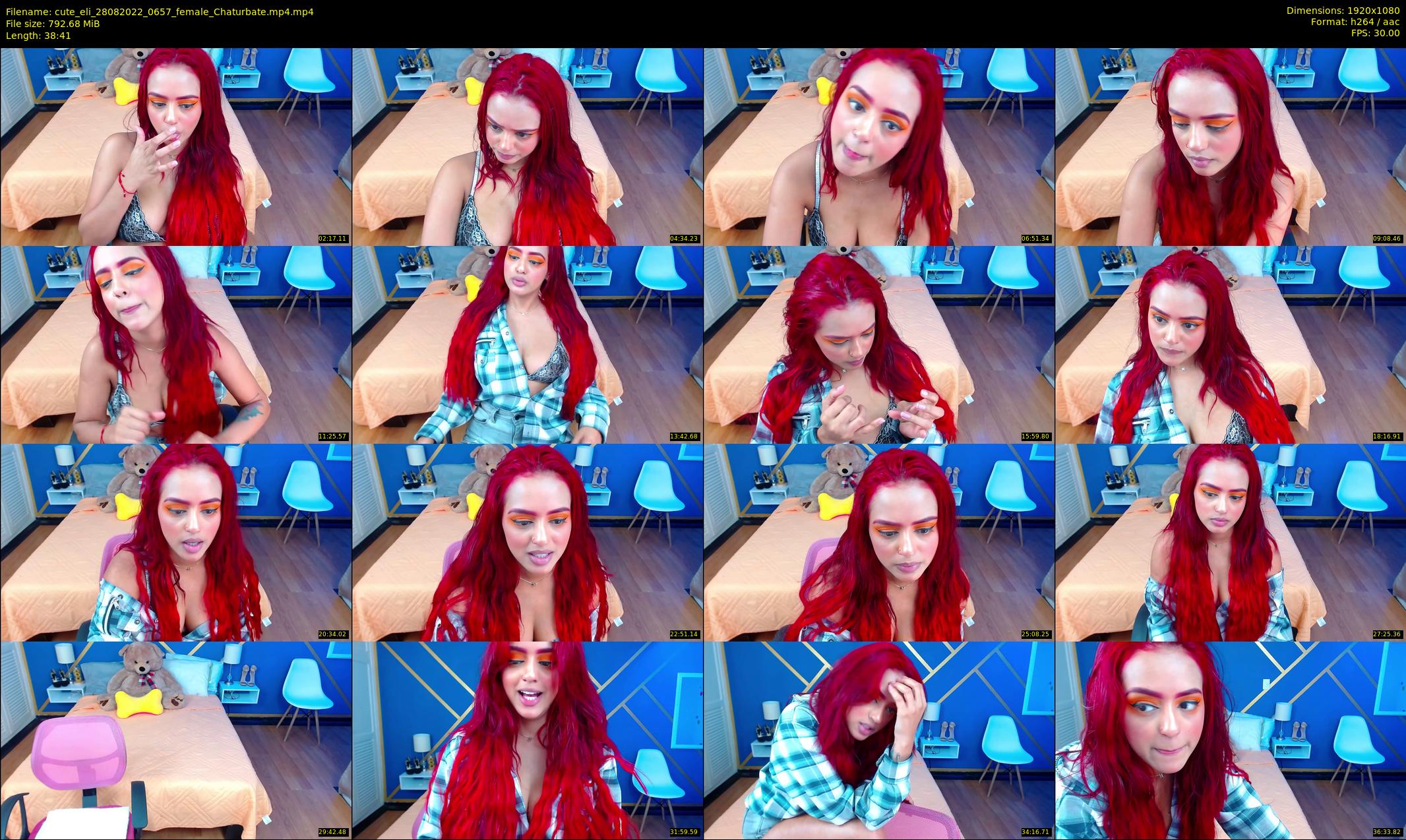 cute_eli — 39 minute Chaturbate Female stripcam recording, 1080p, Aug 28, 2022